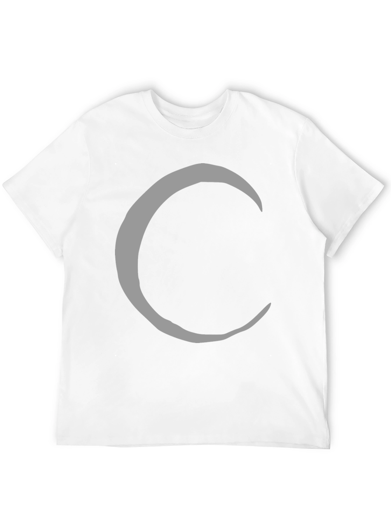 Crescent Moon Graphic Tee - Stylish Black T-Shirt