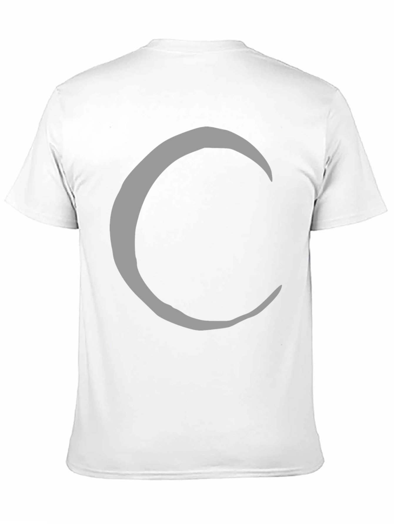 Crescent Moon Graphic Tee - Stylish Black T-Shirt