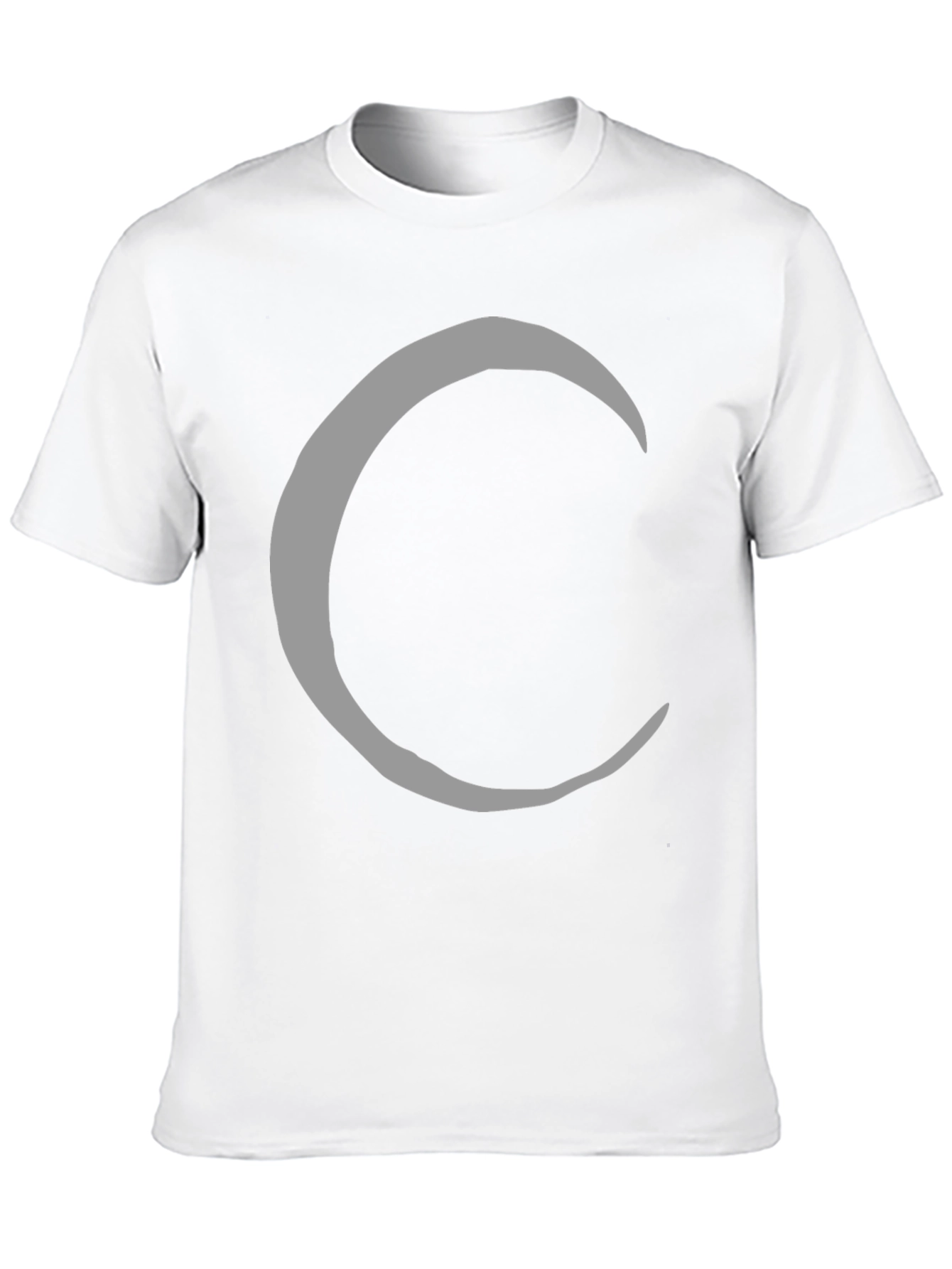 Crescent Moon Graphic Tee - Stylish Black T-Shirt