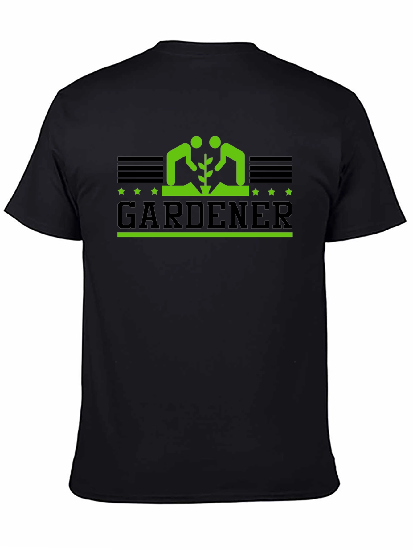 Gardener Graphic T-Shirt - Black