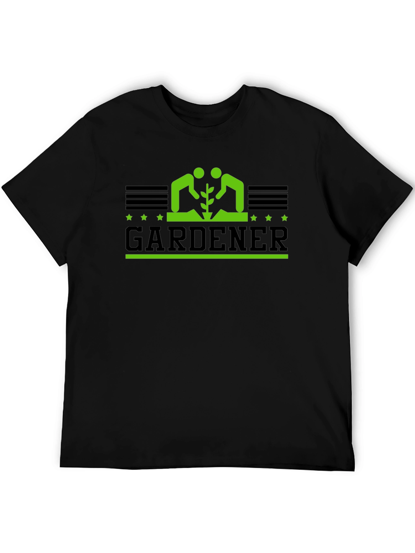 Gardener Graphic T-Shirt - Black