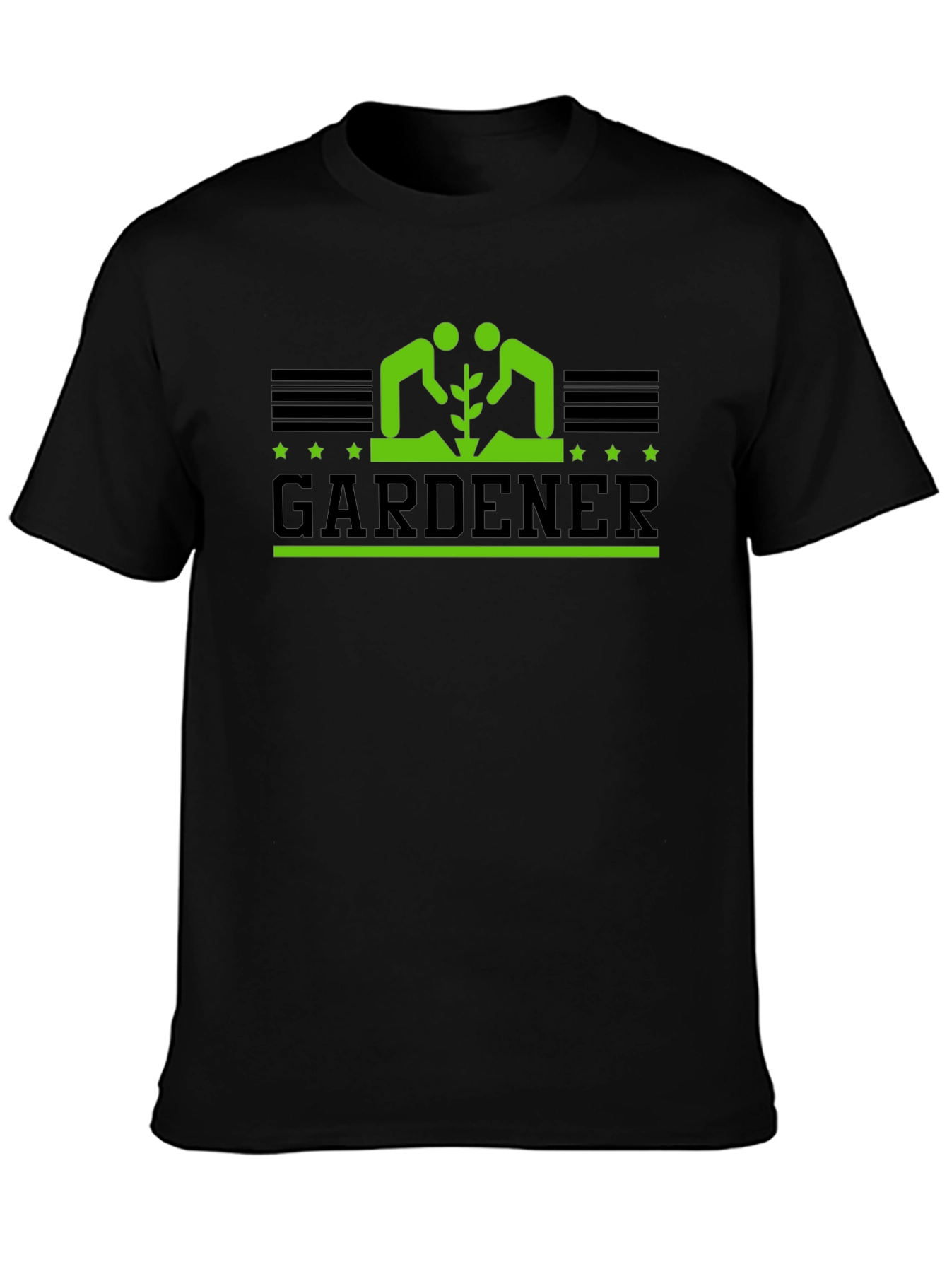 Gardener Graphic T-Shirt - Black