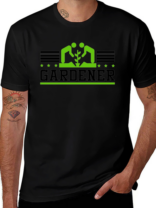 Gardener Graphic T-Shirt - Black