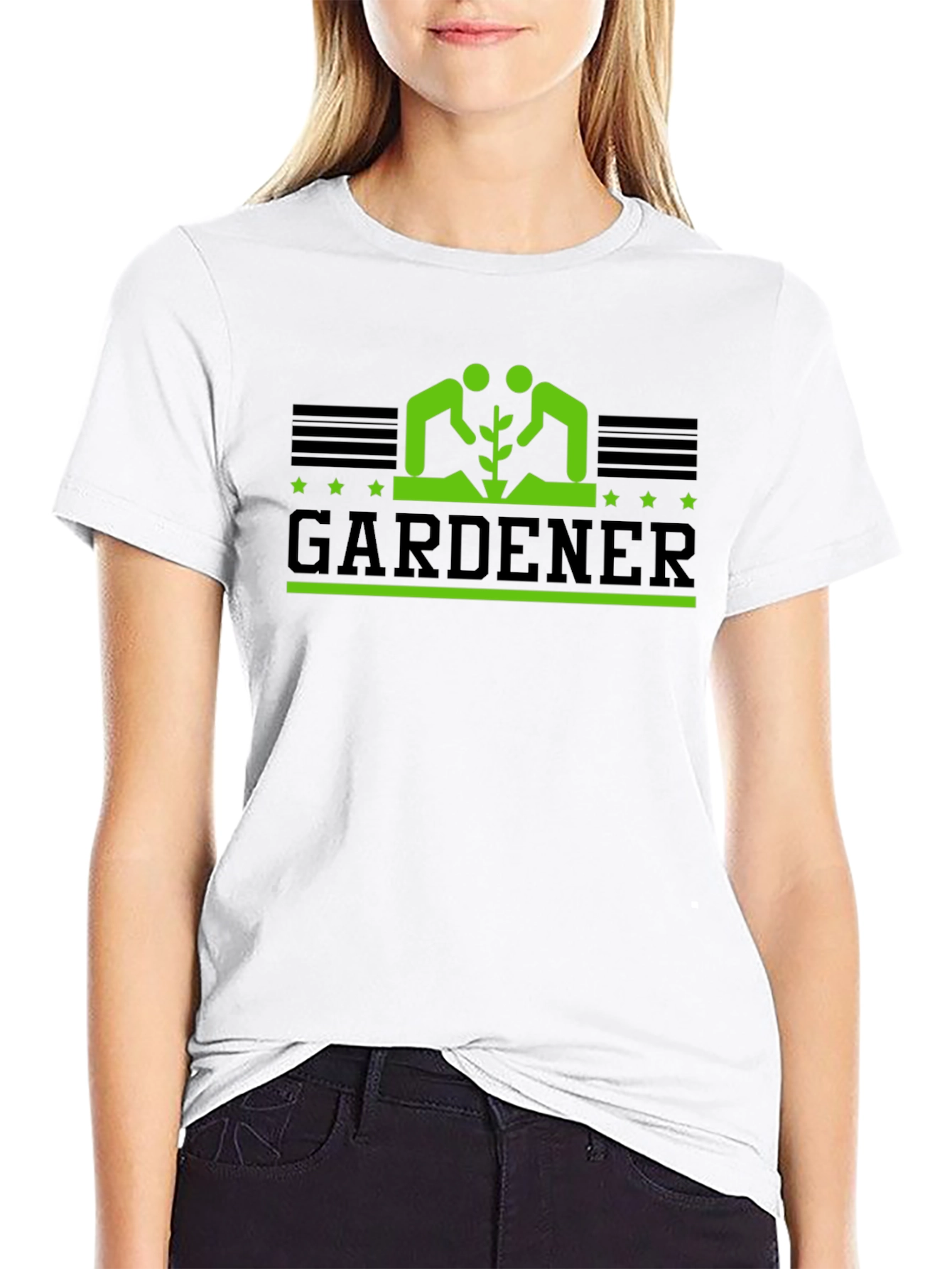 Gardener Graphic T-Shirt - Black