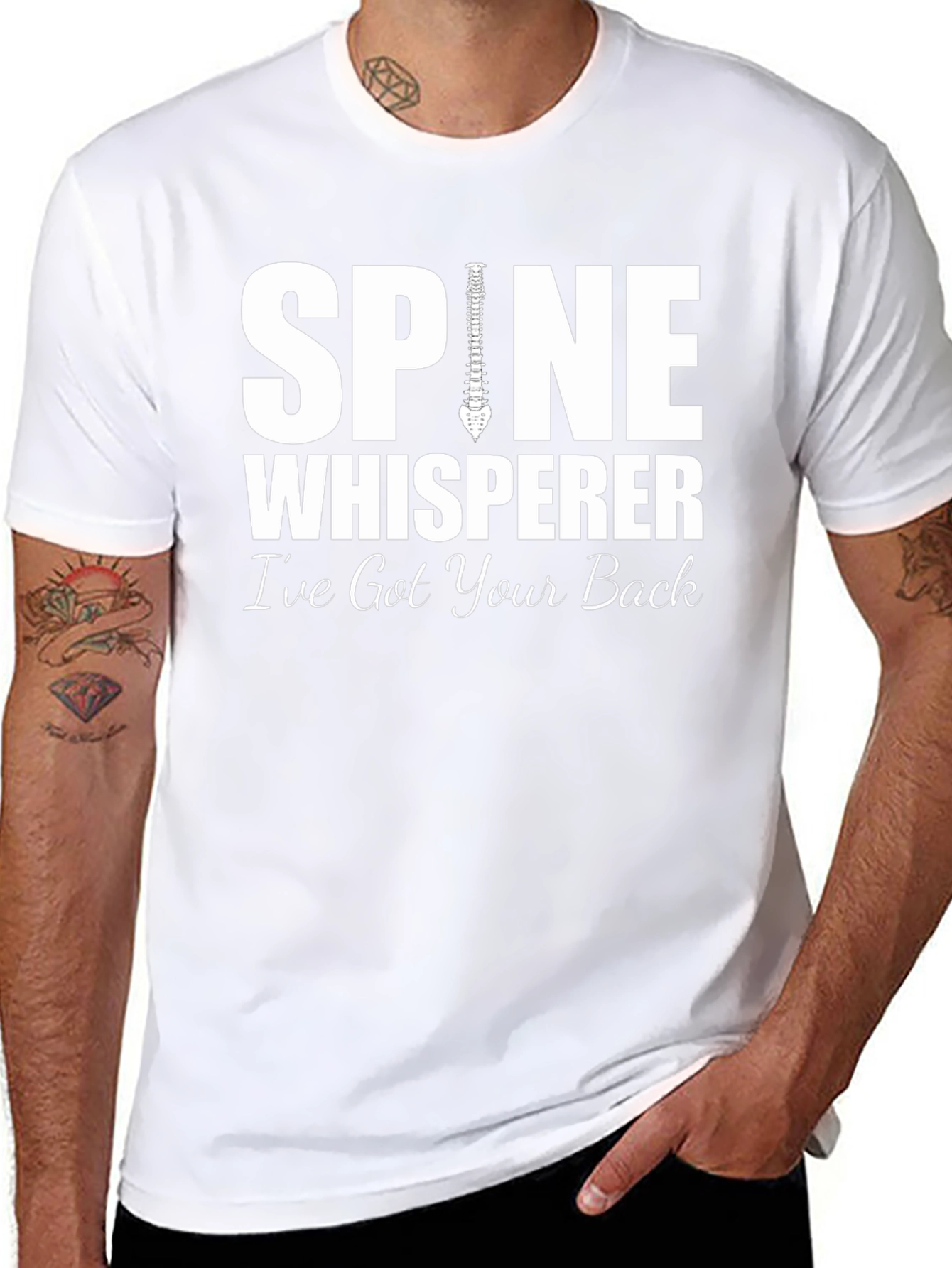 Spine Whisperer T-Shirt - Chiropractic Support
