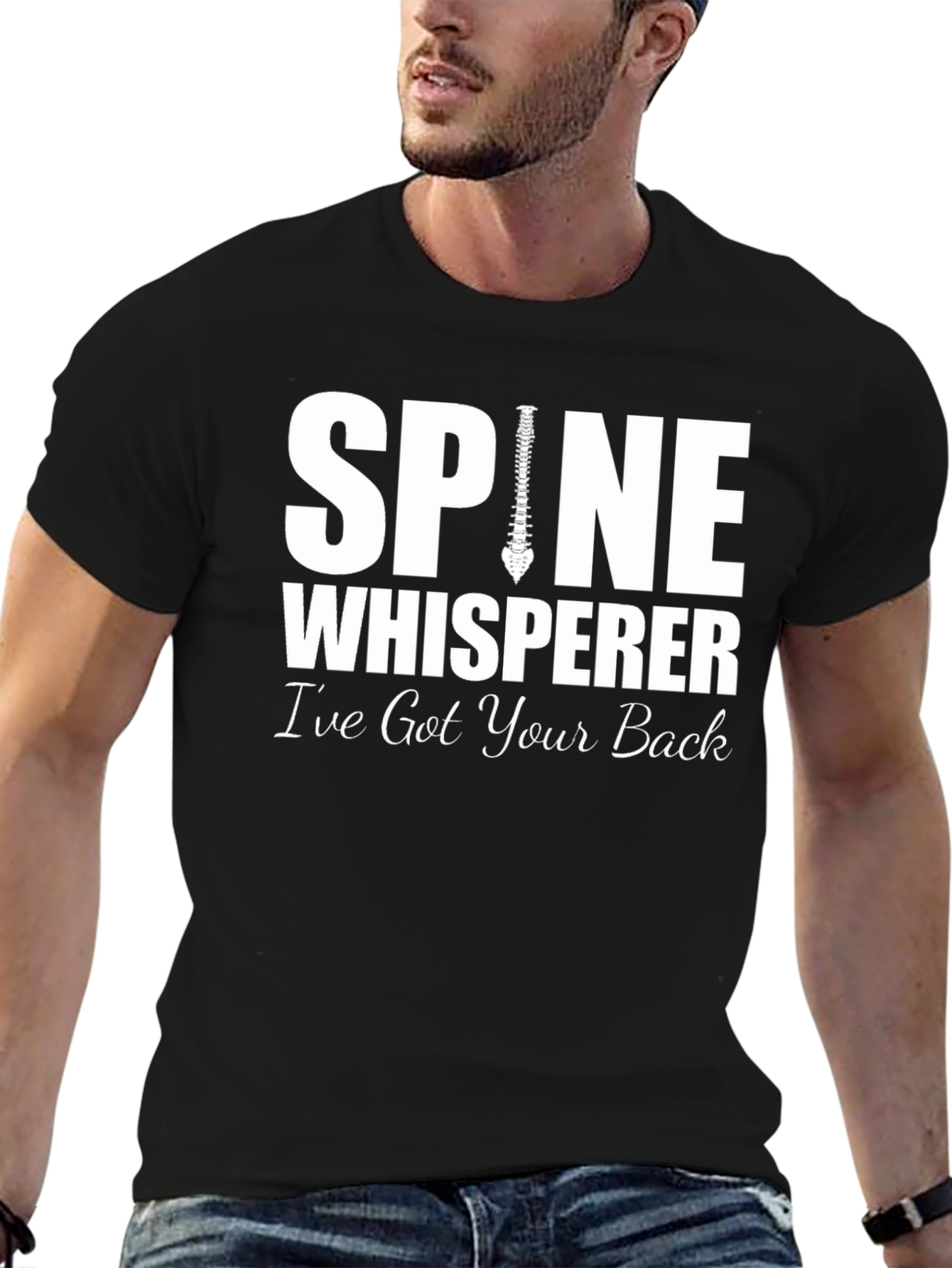 Spine Whisperer T-Shirt - Chiropractic Support