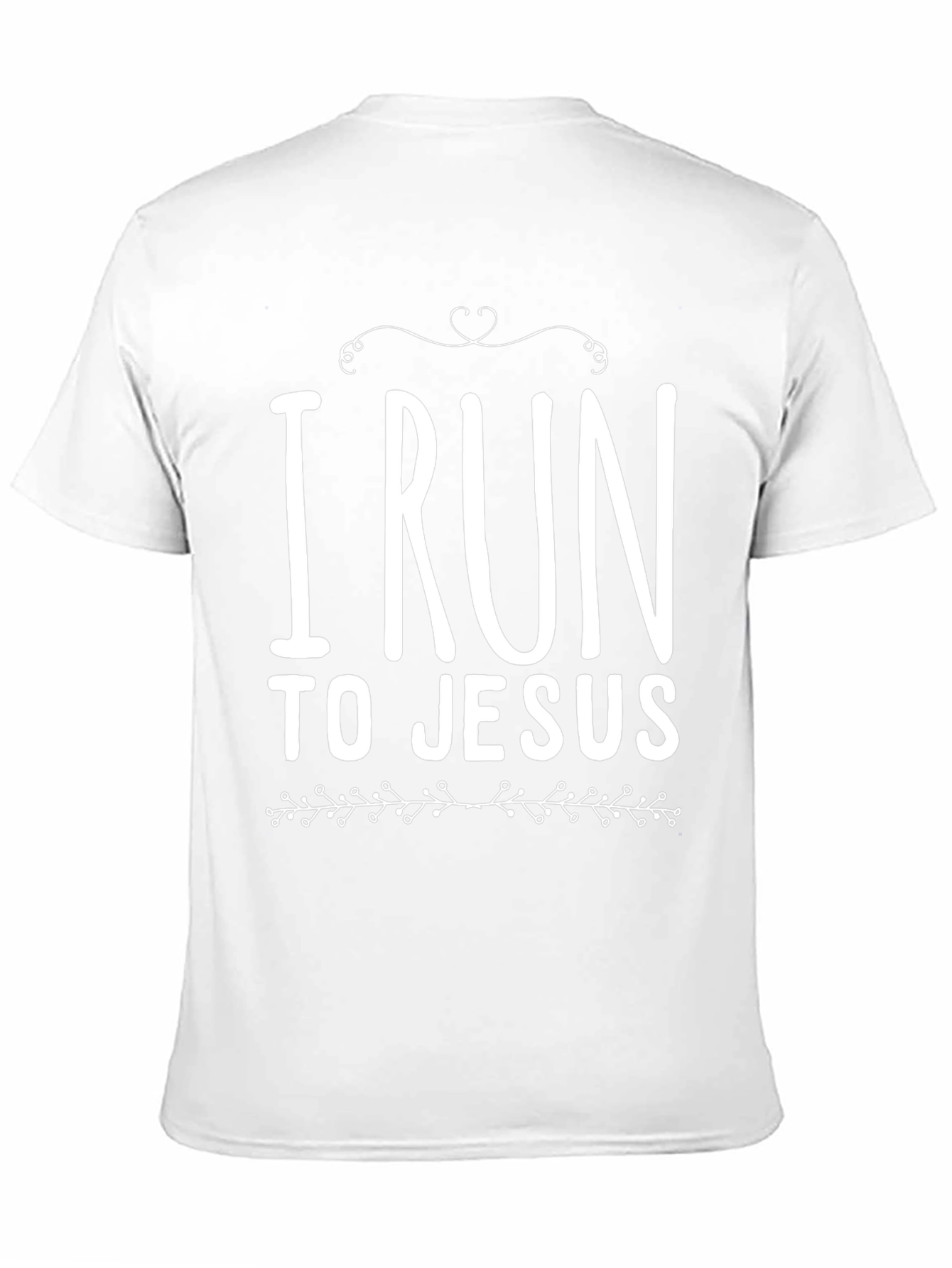 I Run To Jesus Christian T-Shirt