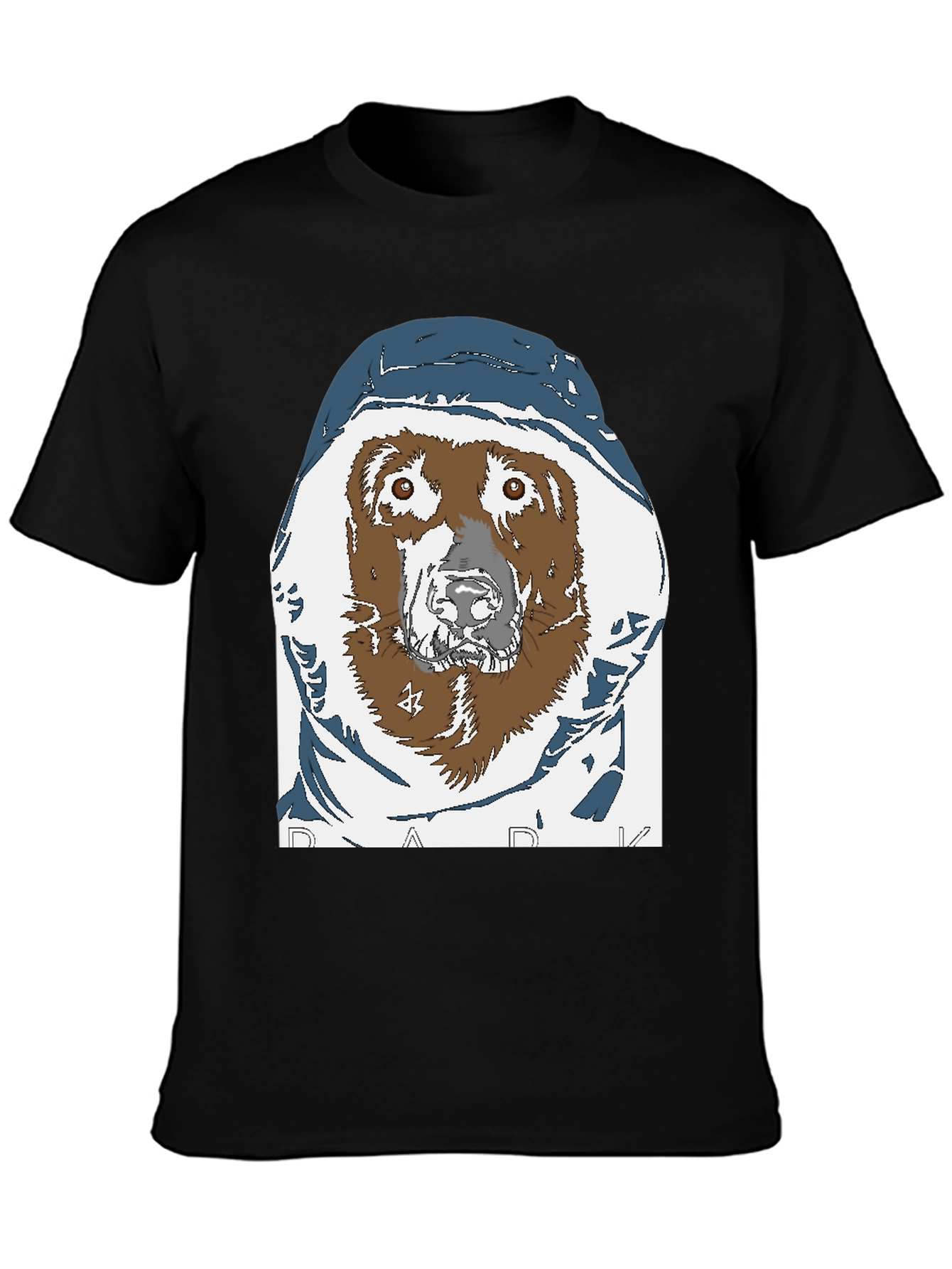 Dog in a Hoodie Graphic Tee - DARK