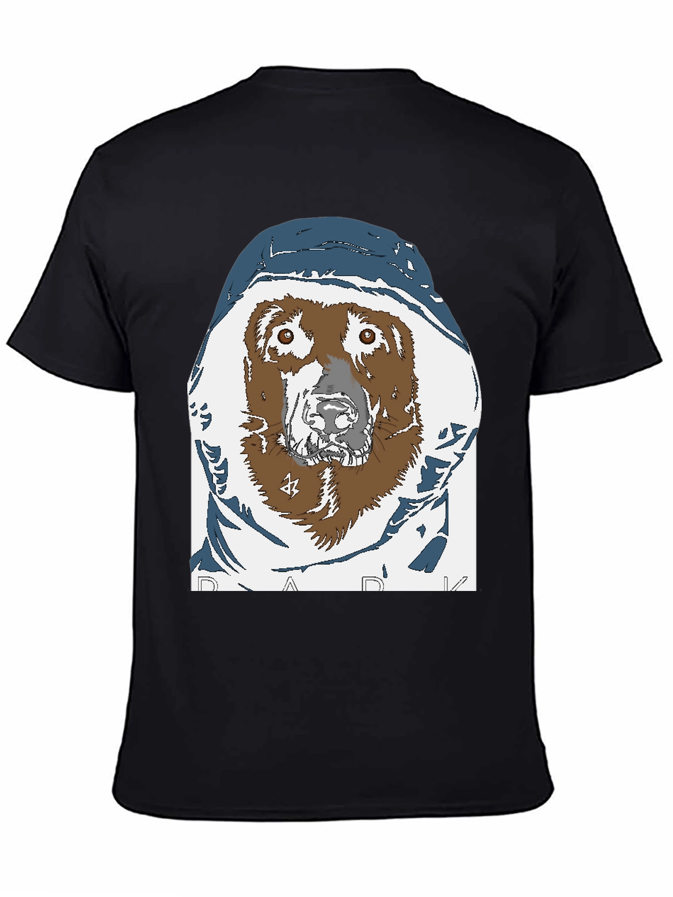 Dog in a Hoodie Graphic Tee - DARK