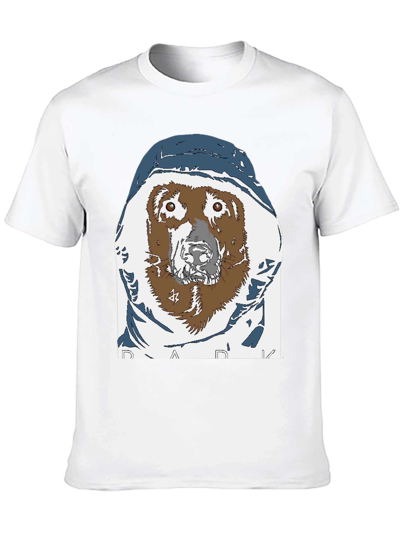 Dog in a Hoodie Graphic Tee - DARK