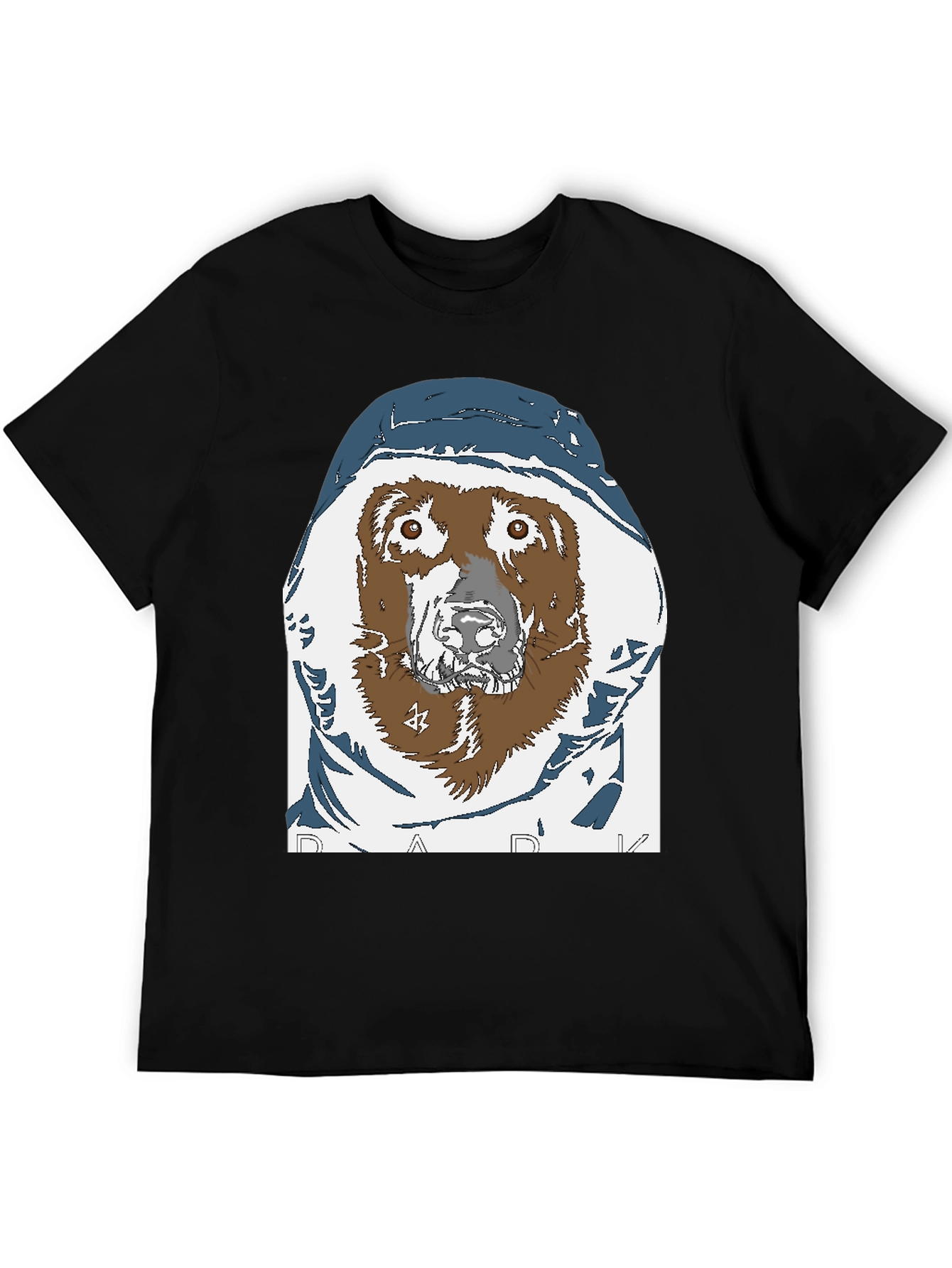 Dog in a Hoodie Graphic Tee - DARK