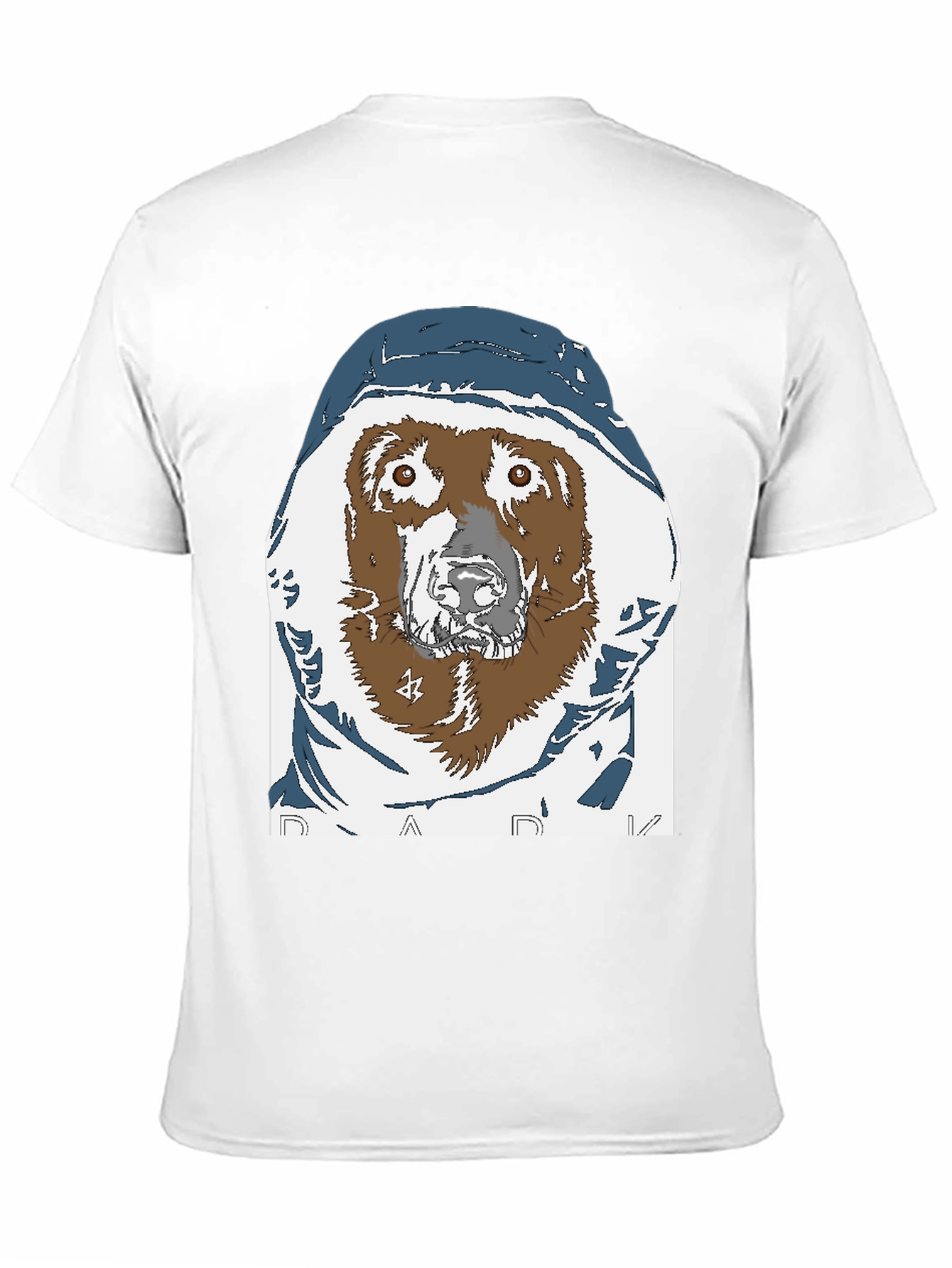 Dog in a Hoodie Graphic Tee - DARK
