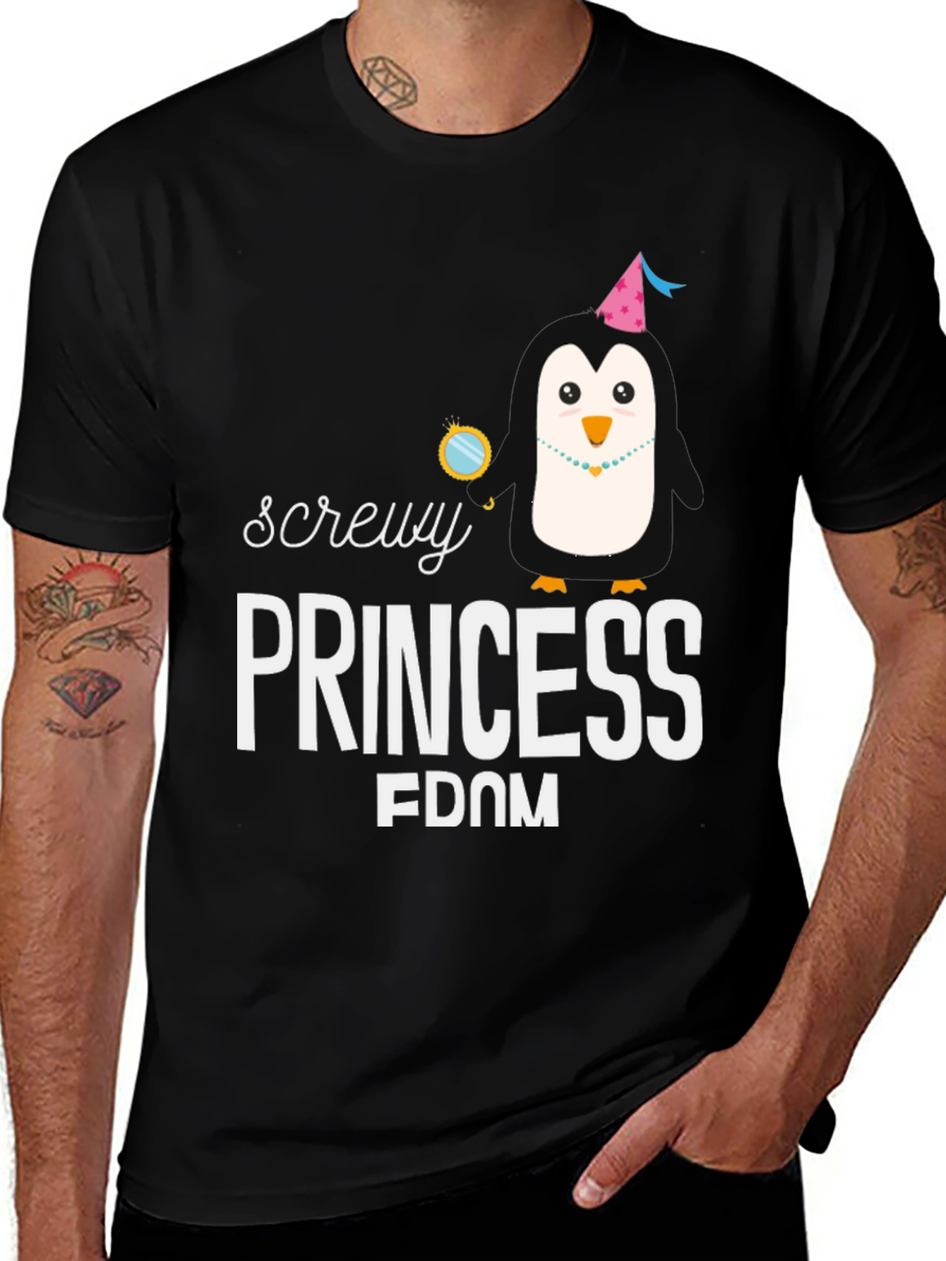Screw You Princess Penguin Tee