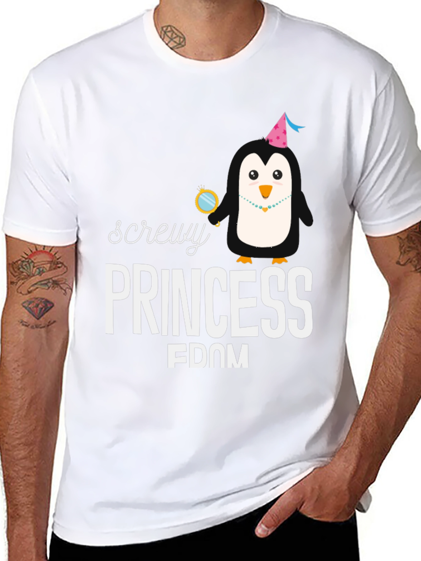 Screw You Princess Penguin Tee