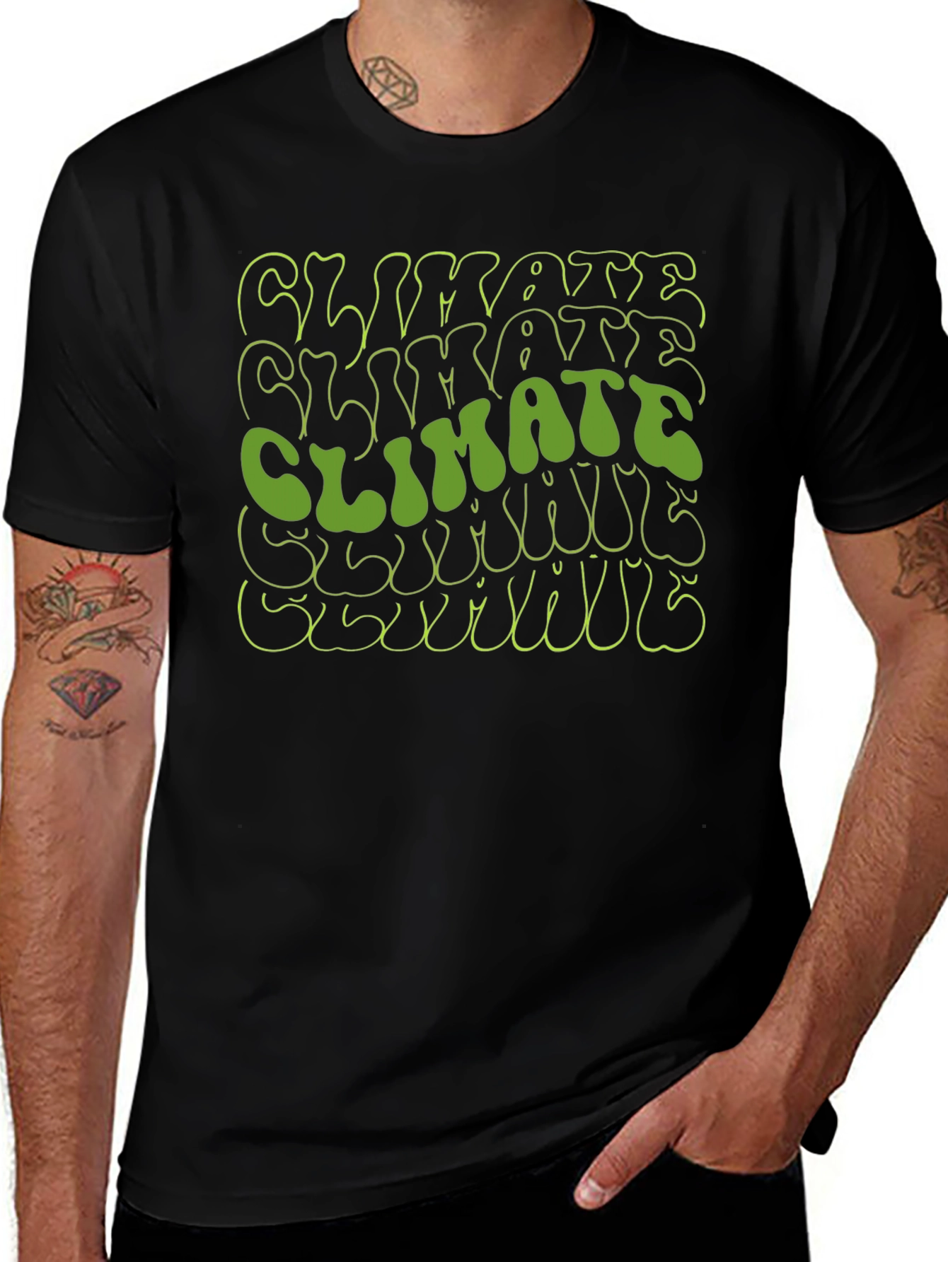 Climate Change T-Shirt - Retro Style Design