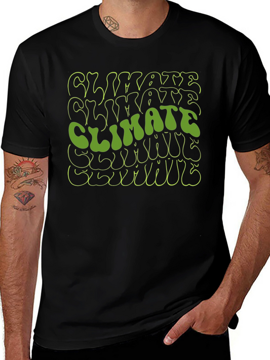 Climate Change T-Shirt - Retro Style Design