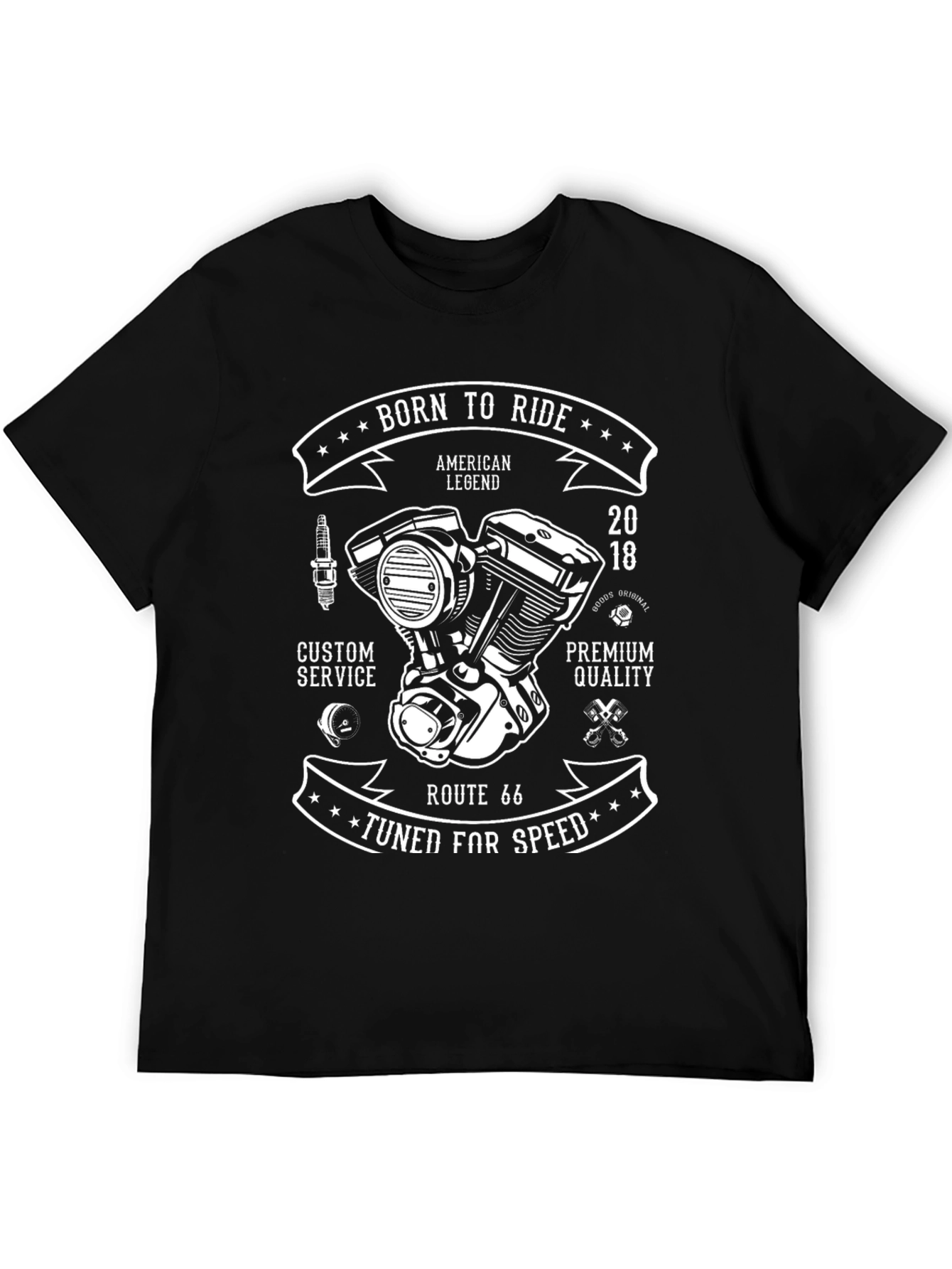 Born to Ride Motorcycle T-Shirt