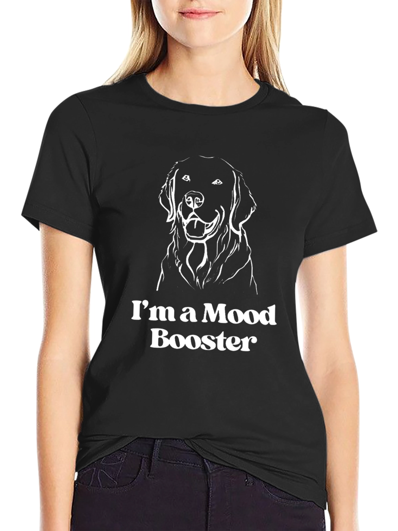 Mood Booster Dog Graphic Tee - Unisex