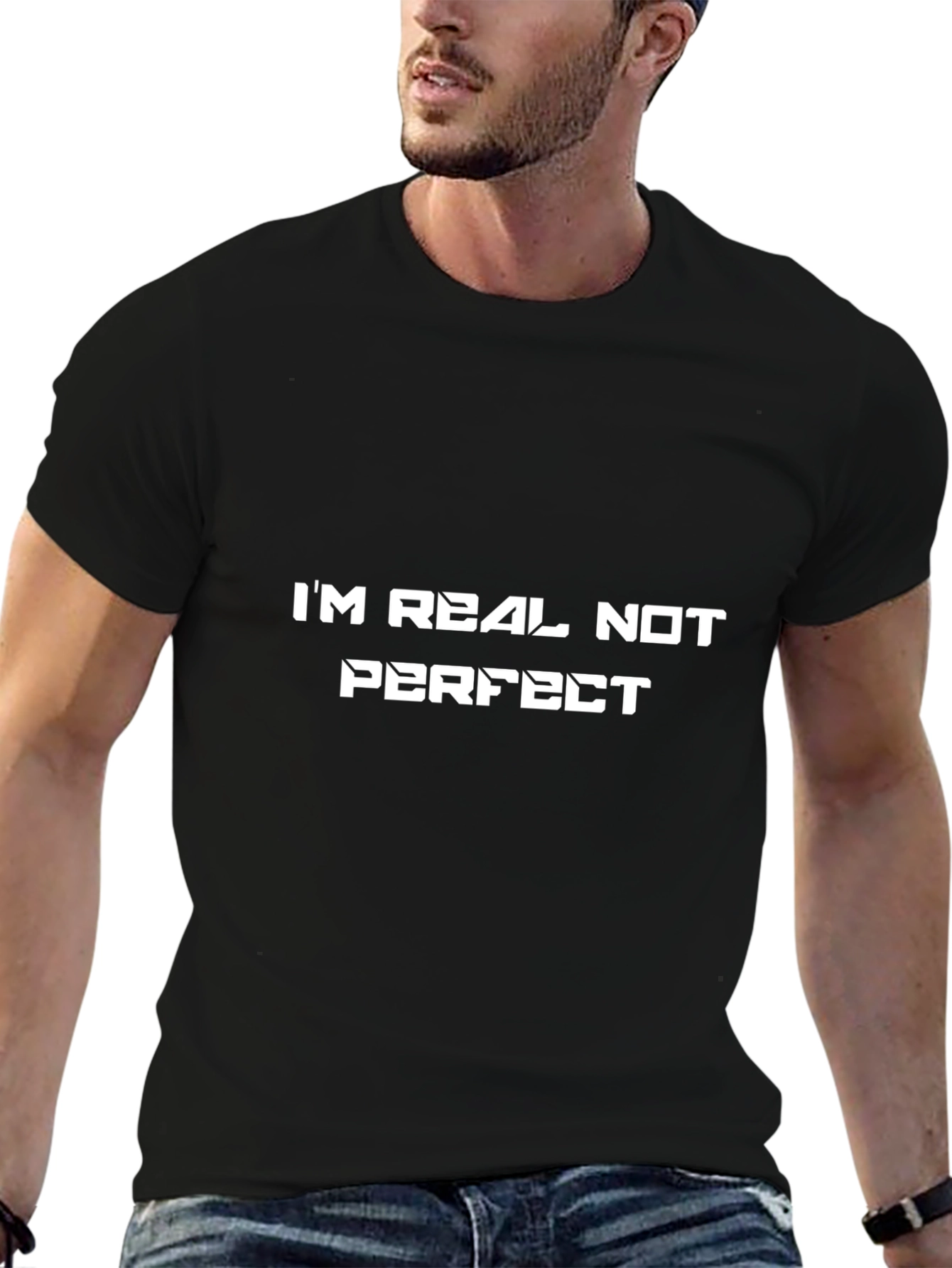 Im Real Not Perfect Graphic Tee