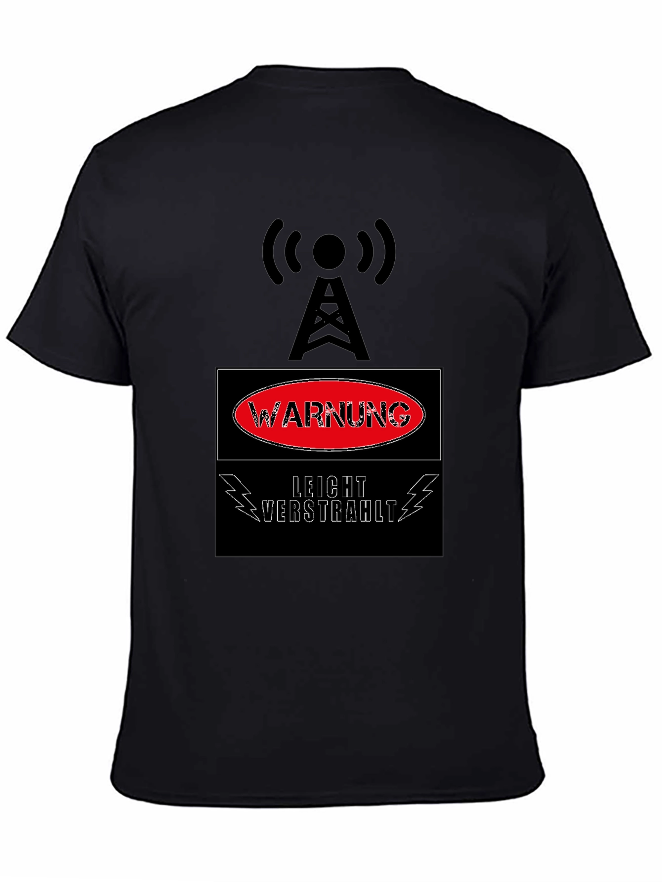 Warning Radiation Tower T-Shirt