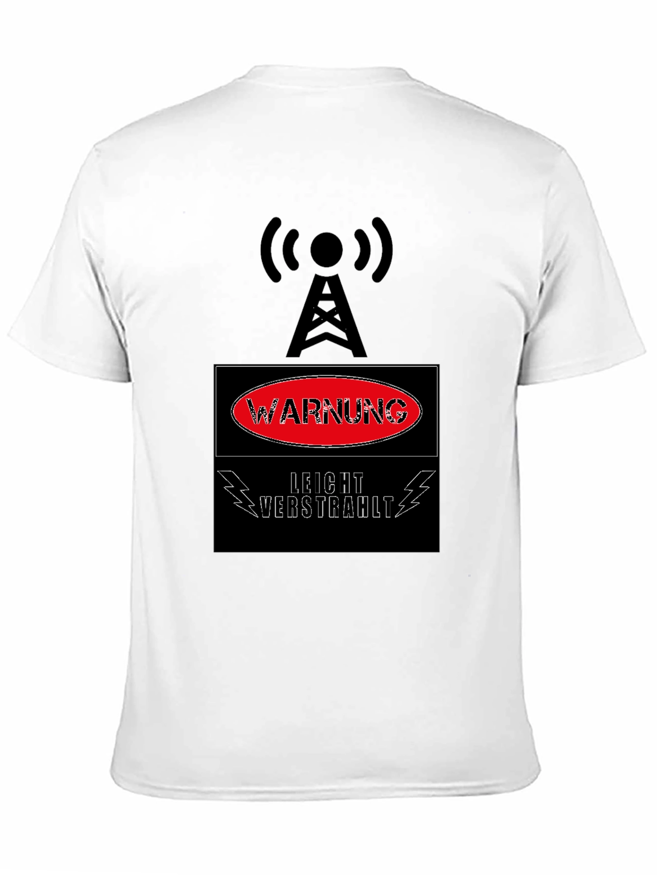 Warning Radiation Tower T-Shirt