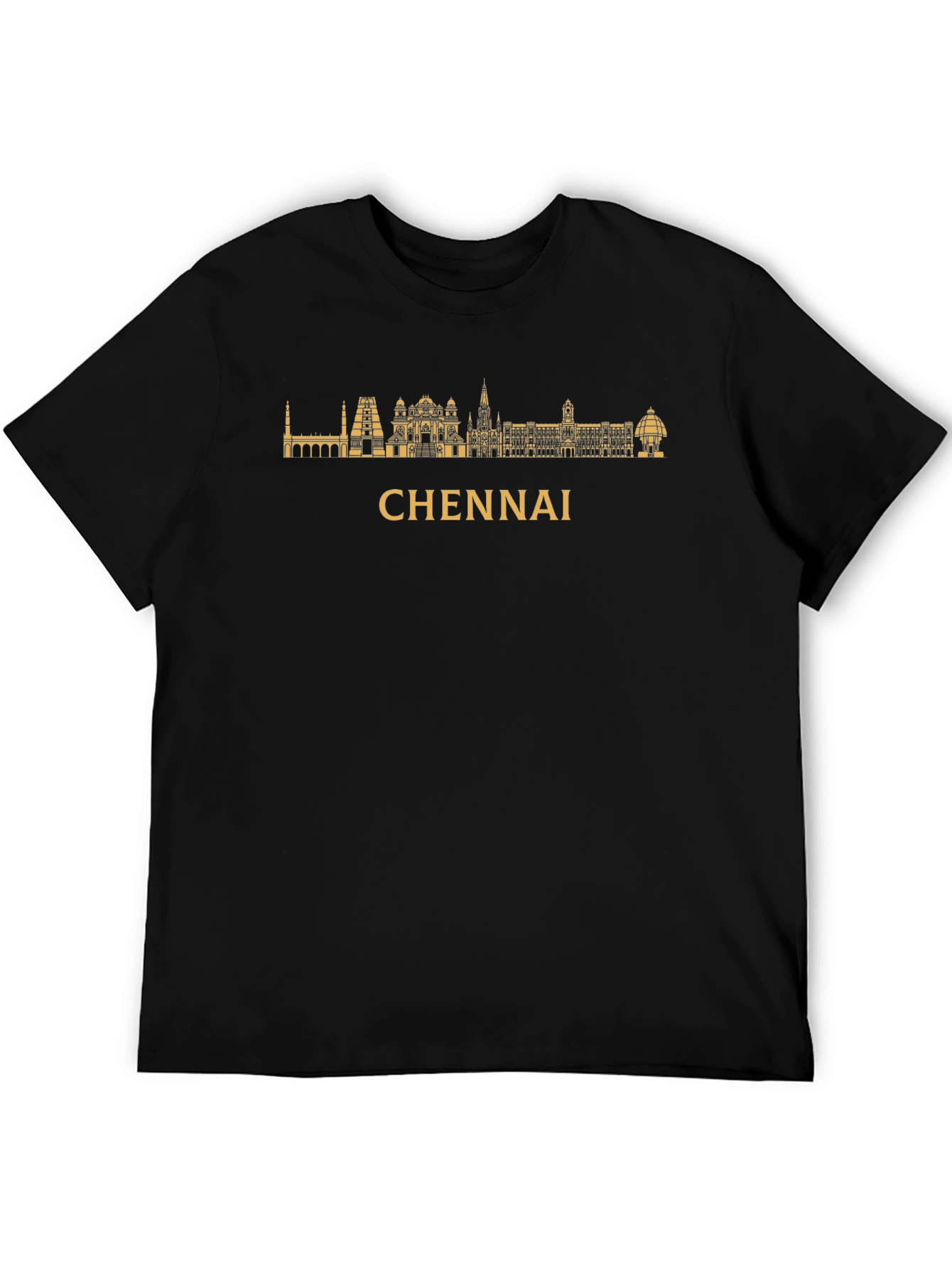 Chennai Skyline T-Shirt - City Pride Tee