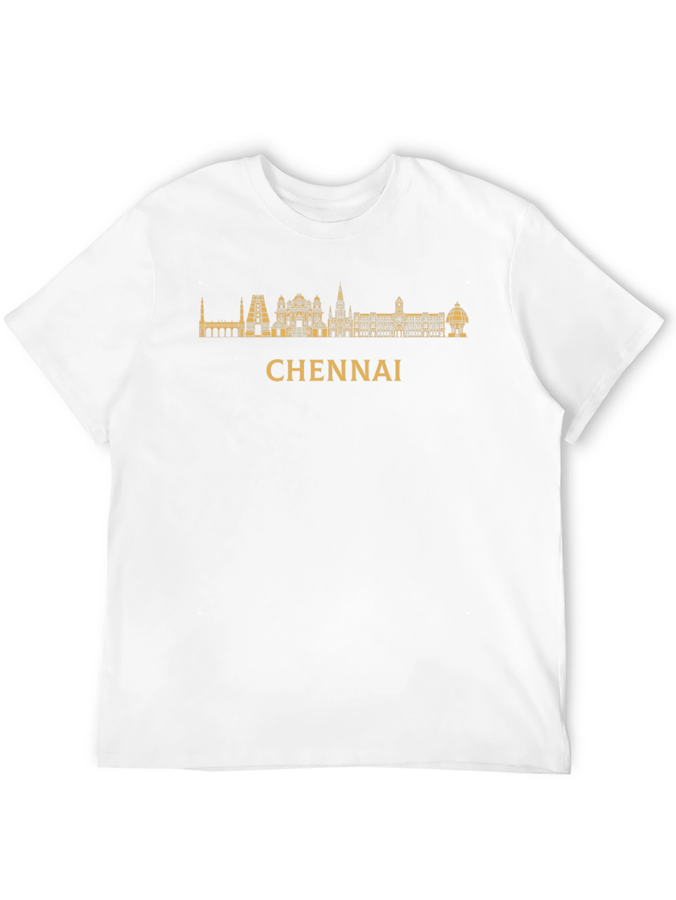 Chennai Skyline T-Shirt - City Pride Tee