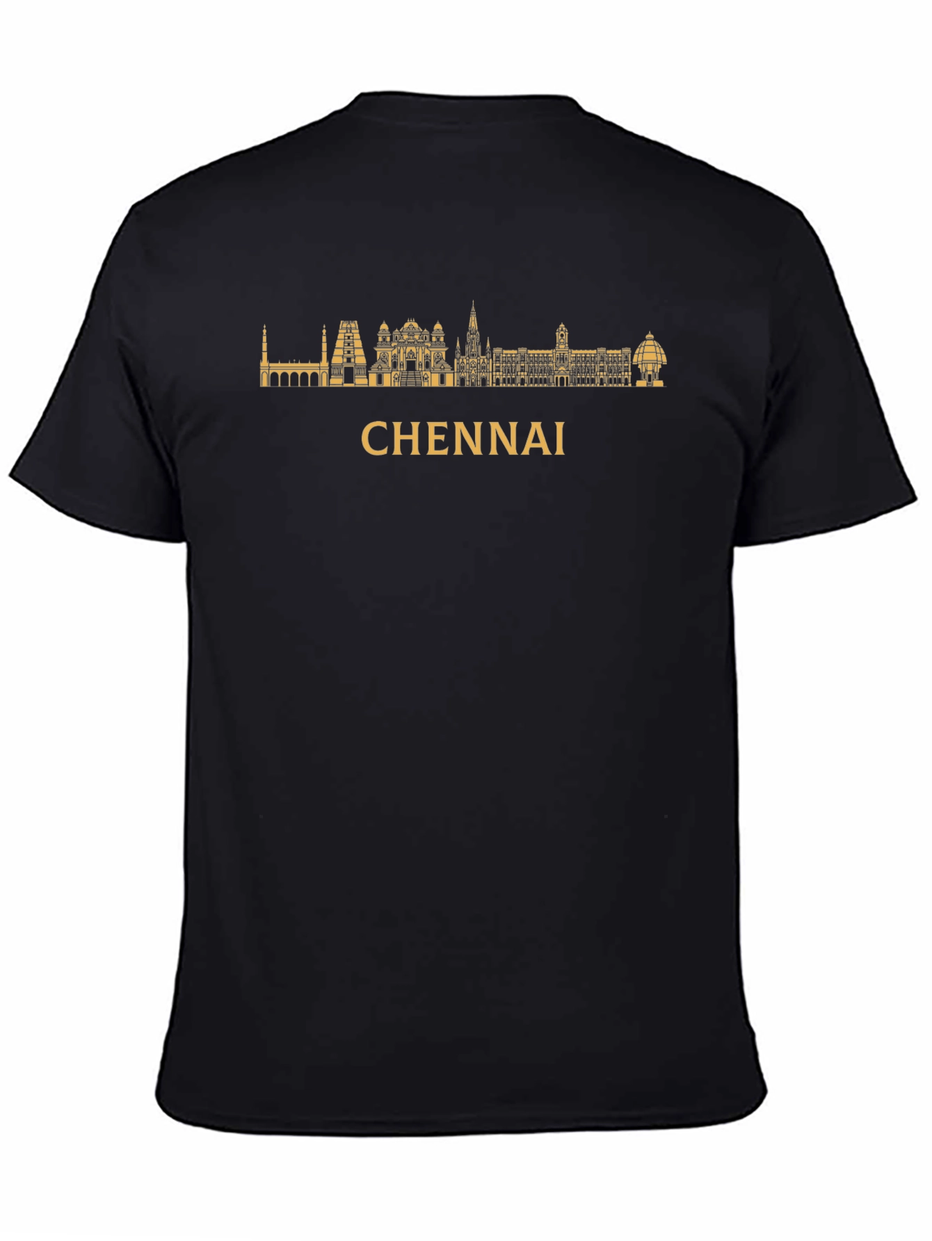 Chennai Skyline T-Shirt - City Pride Tee