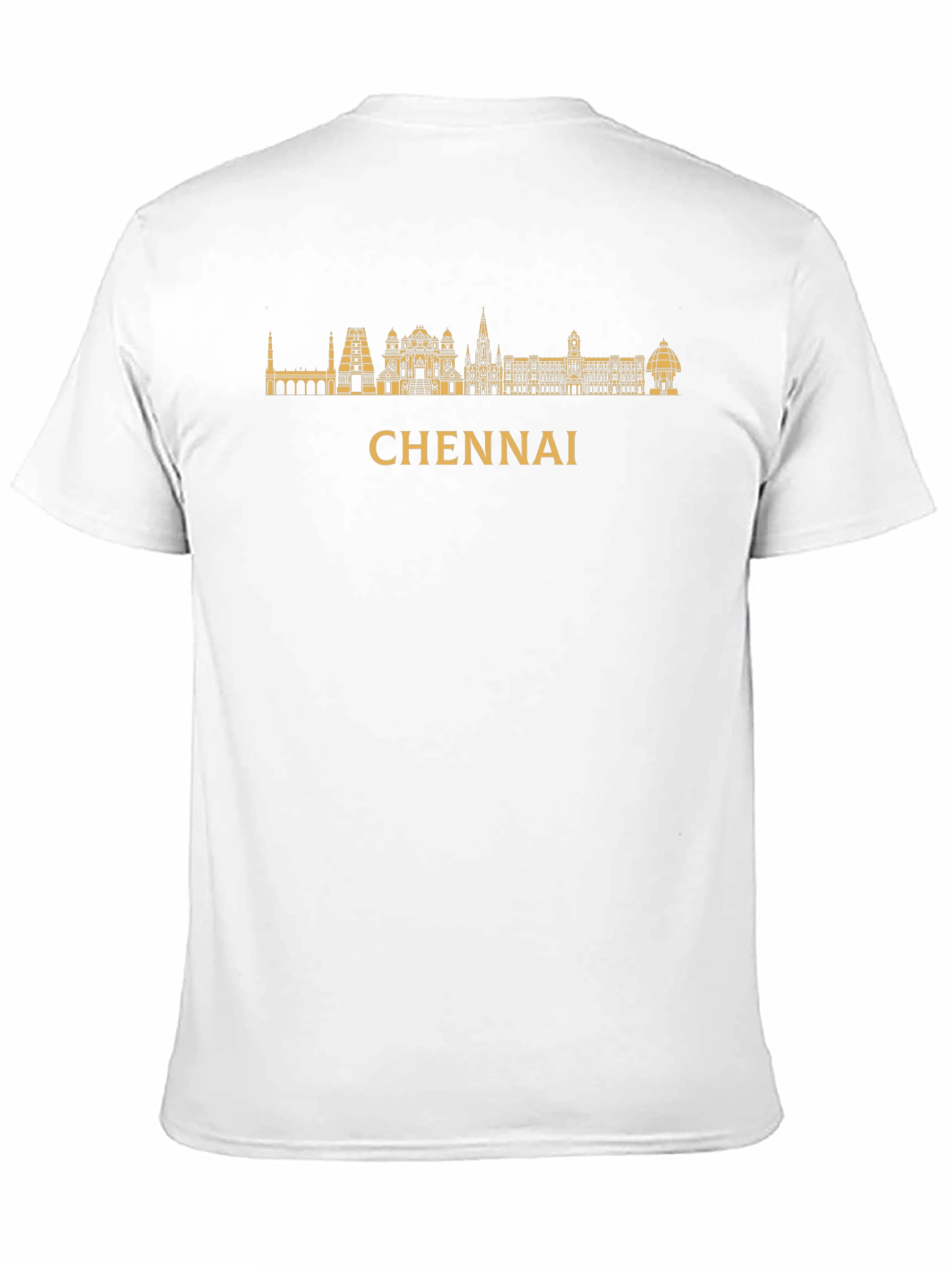 Chennai Skyline T-Shirt - City Pride Tee