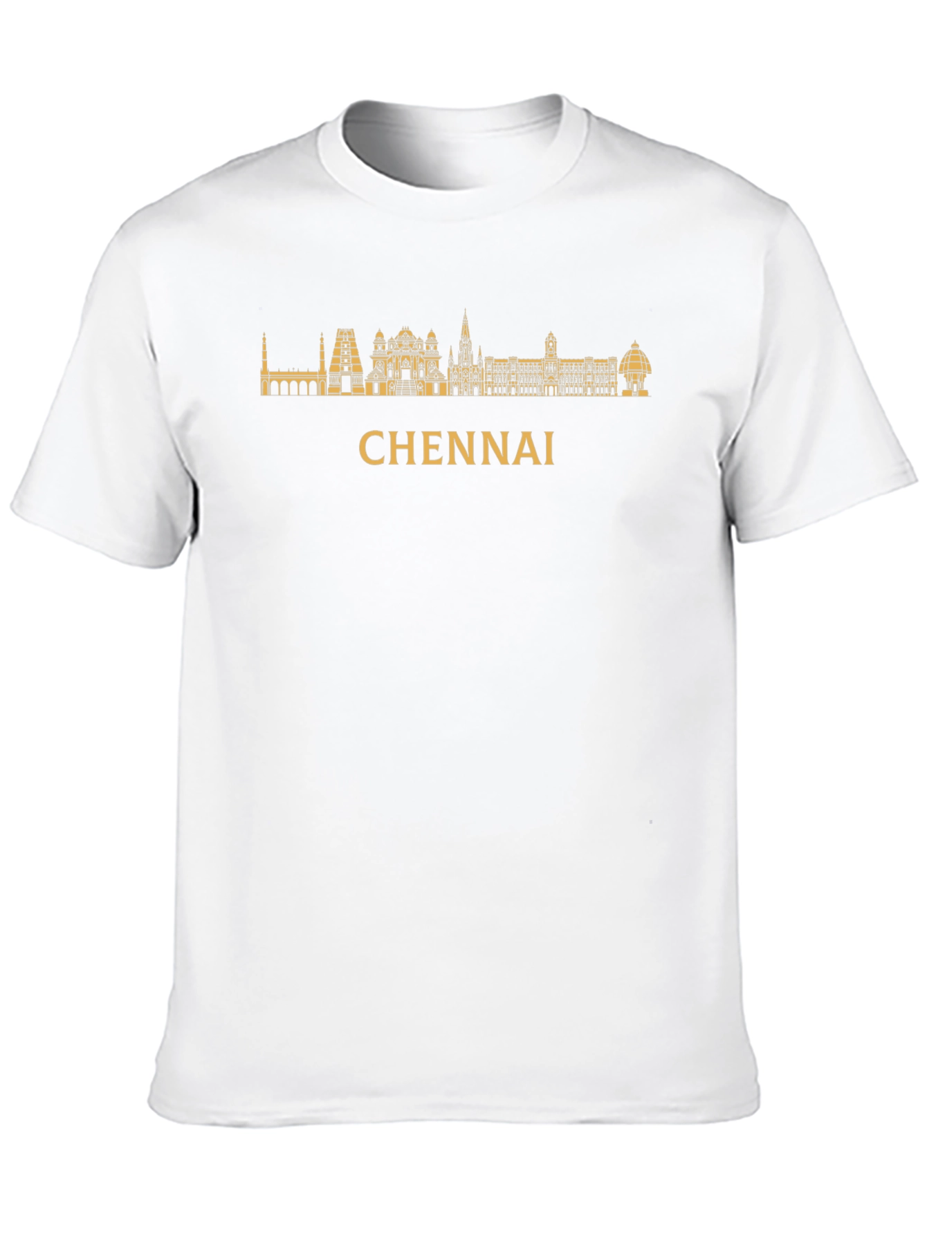 Chennai Skyline T-Shirt - City Pride Tee