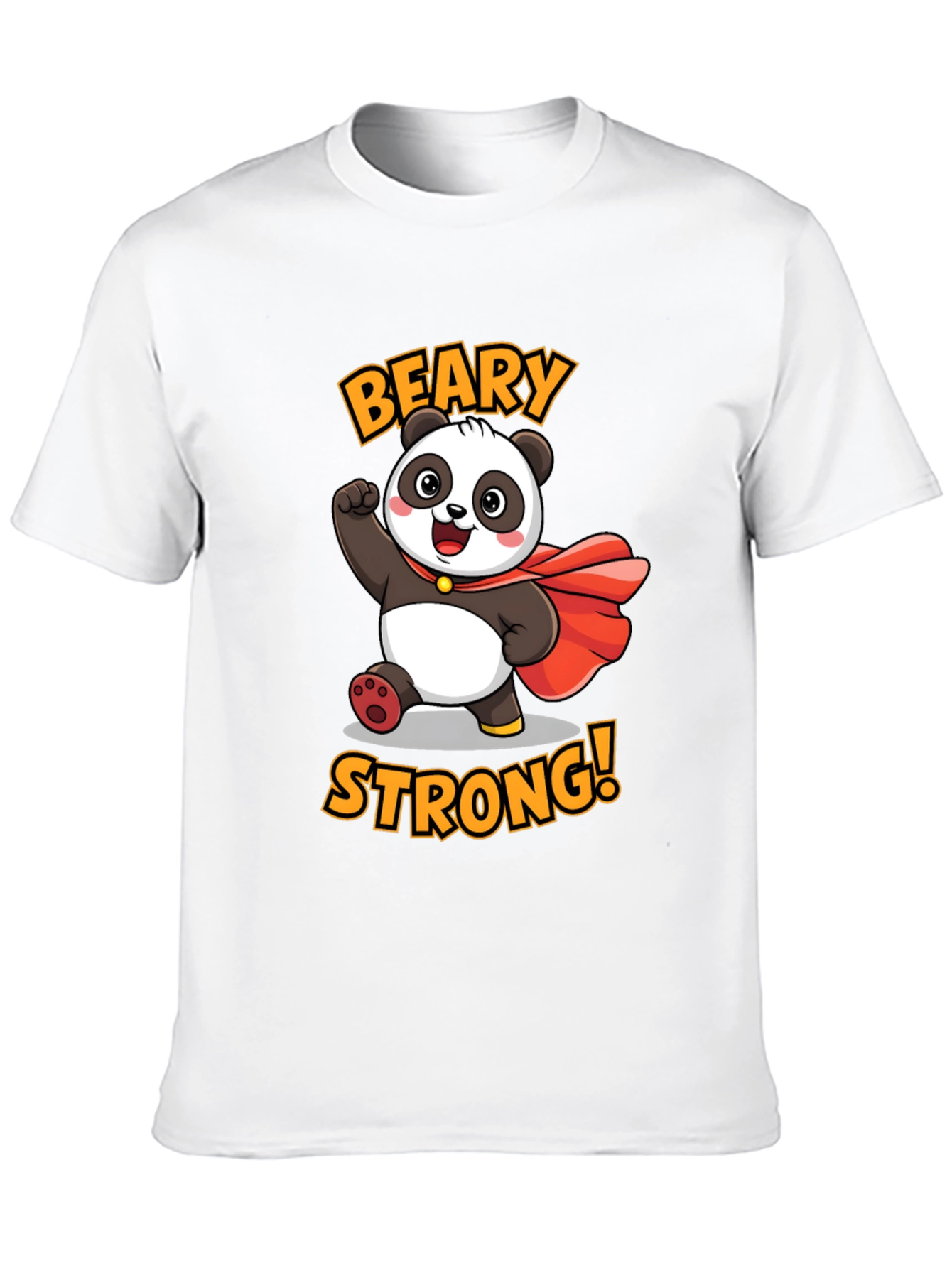 Beary Strong Panda Graphic Tee