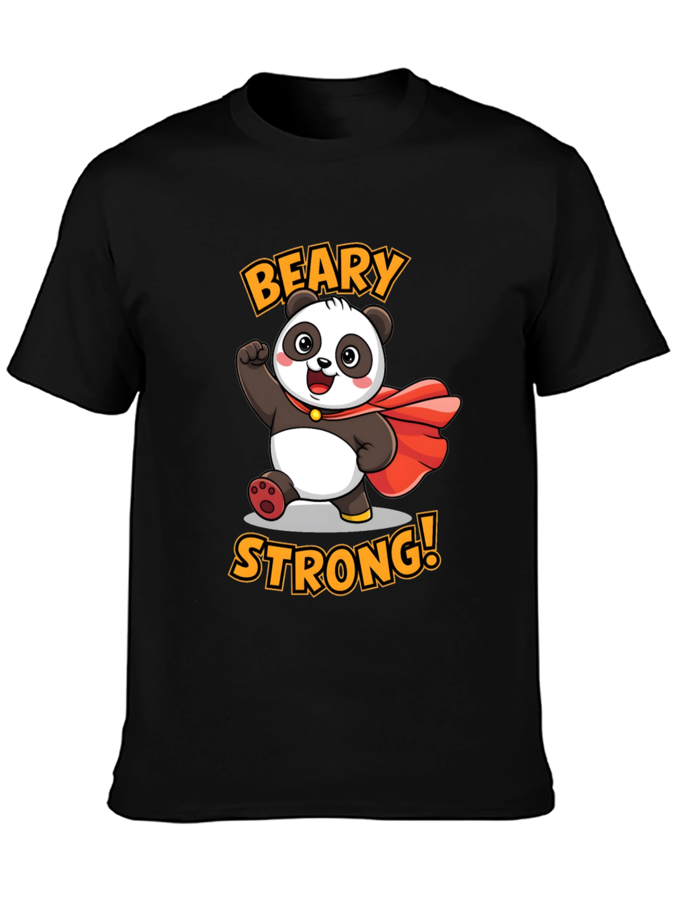 Beary Strong Panda Graphic Tee