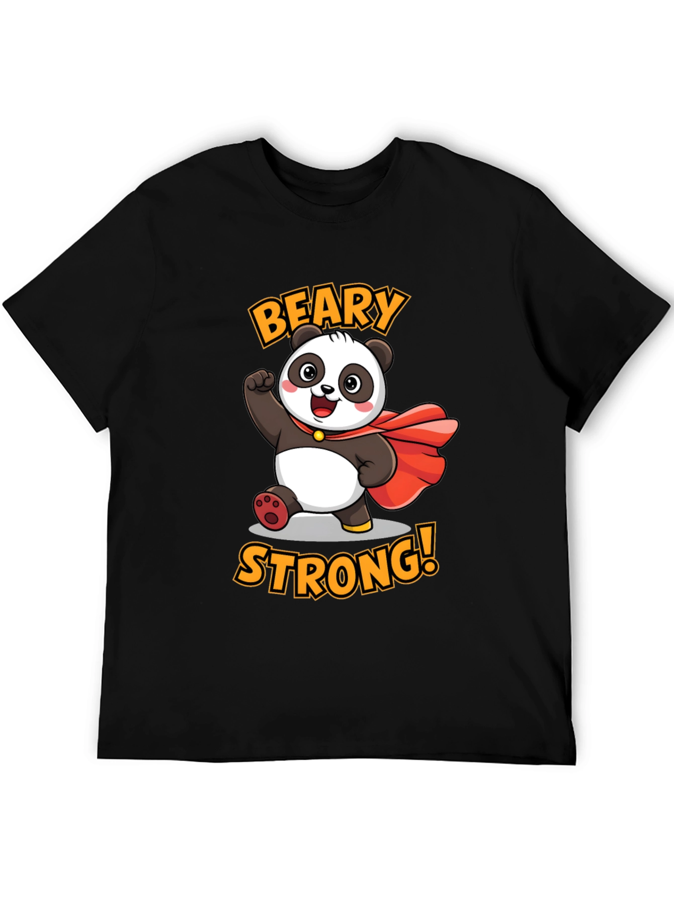Beary Strong Panda Graphic Tee