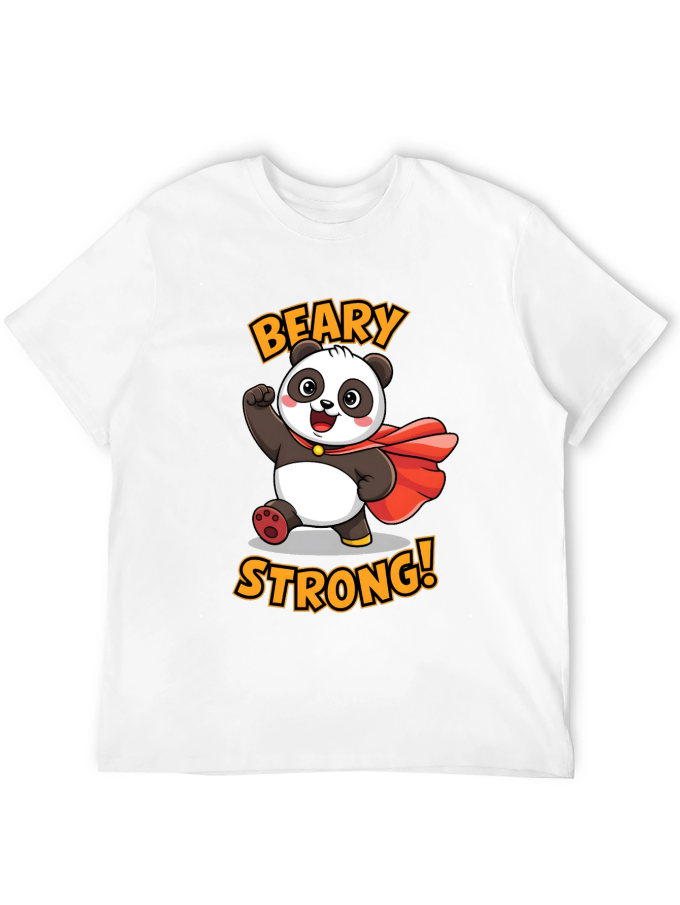 Beary Strong Panda Graphic Tee