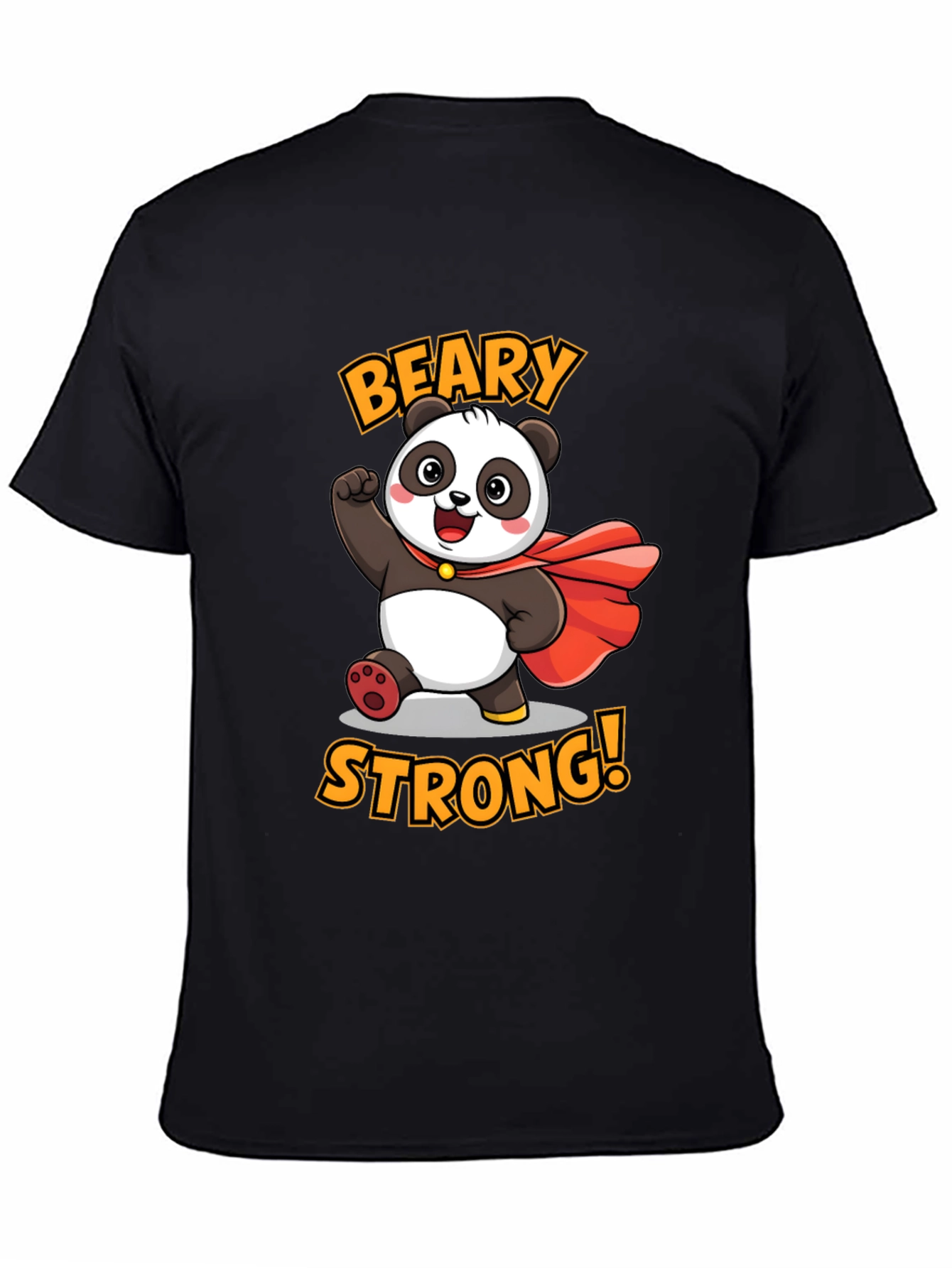 Beary Strong Panda Graphic Tee