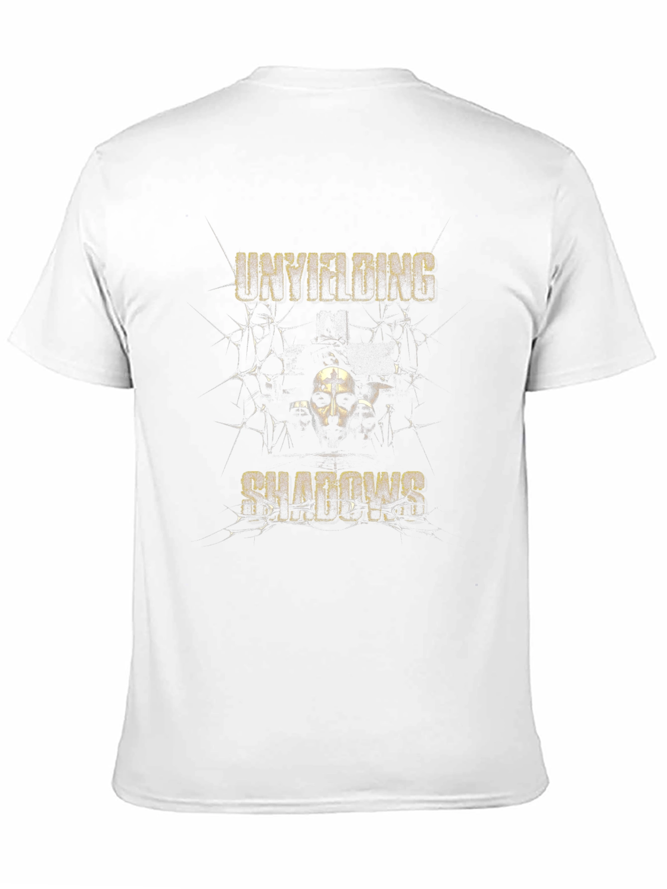 Unyielding Shadows Graphic T-Shirt - Mens Black Tee