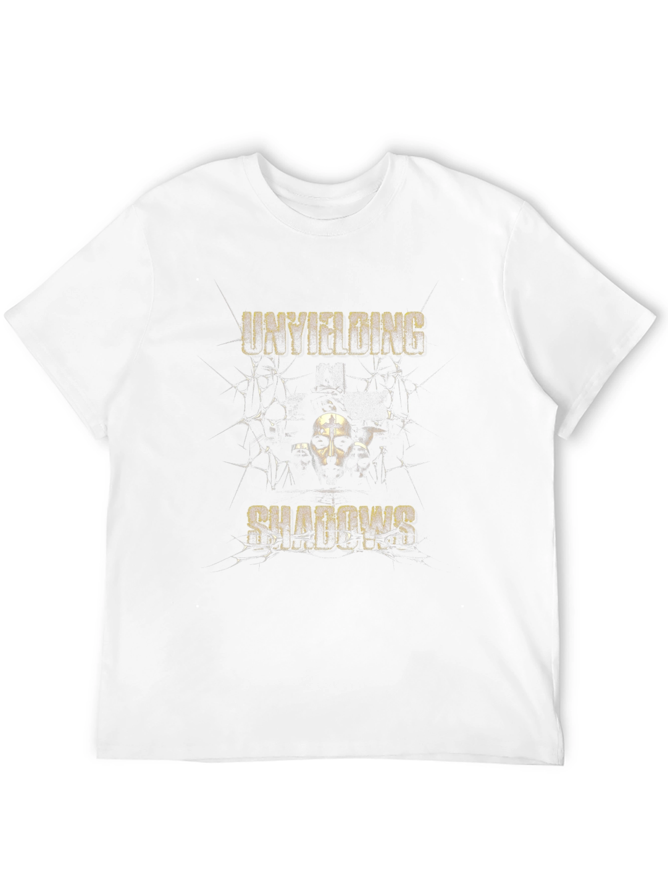 Unyielding Shadows Graphic T-Shirt - Mens Black Tee