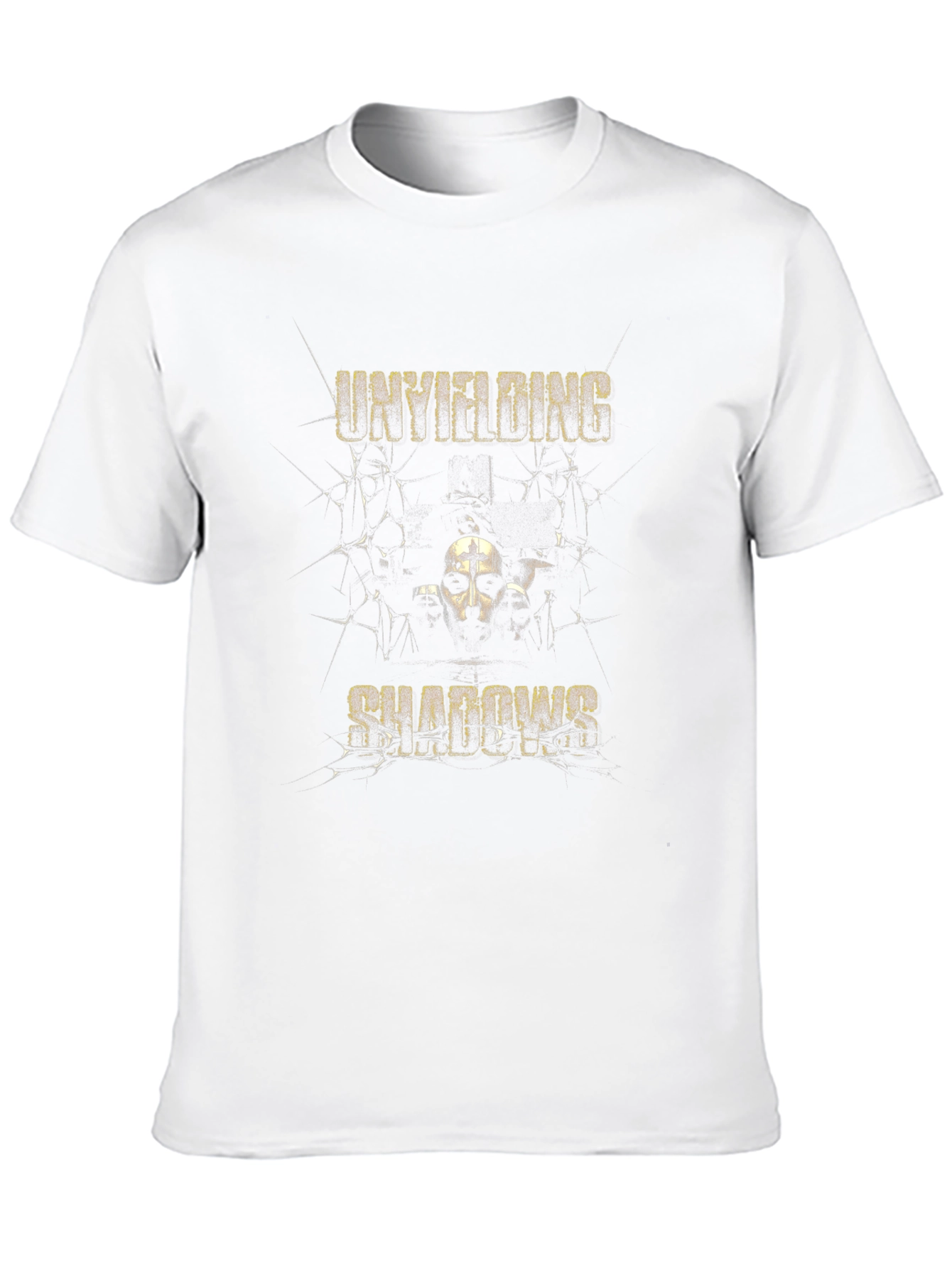 Unyielding Shadows Graphic T-Shirt - Mens Black Tee