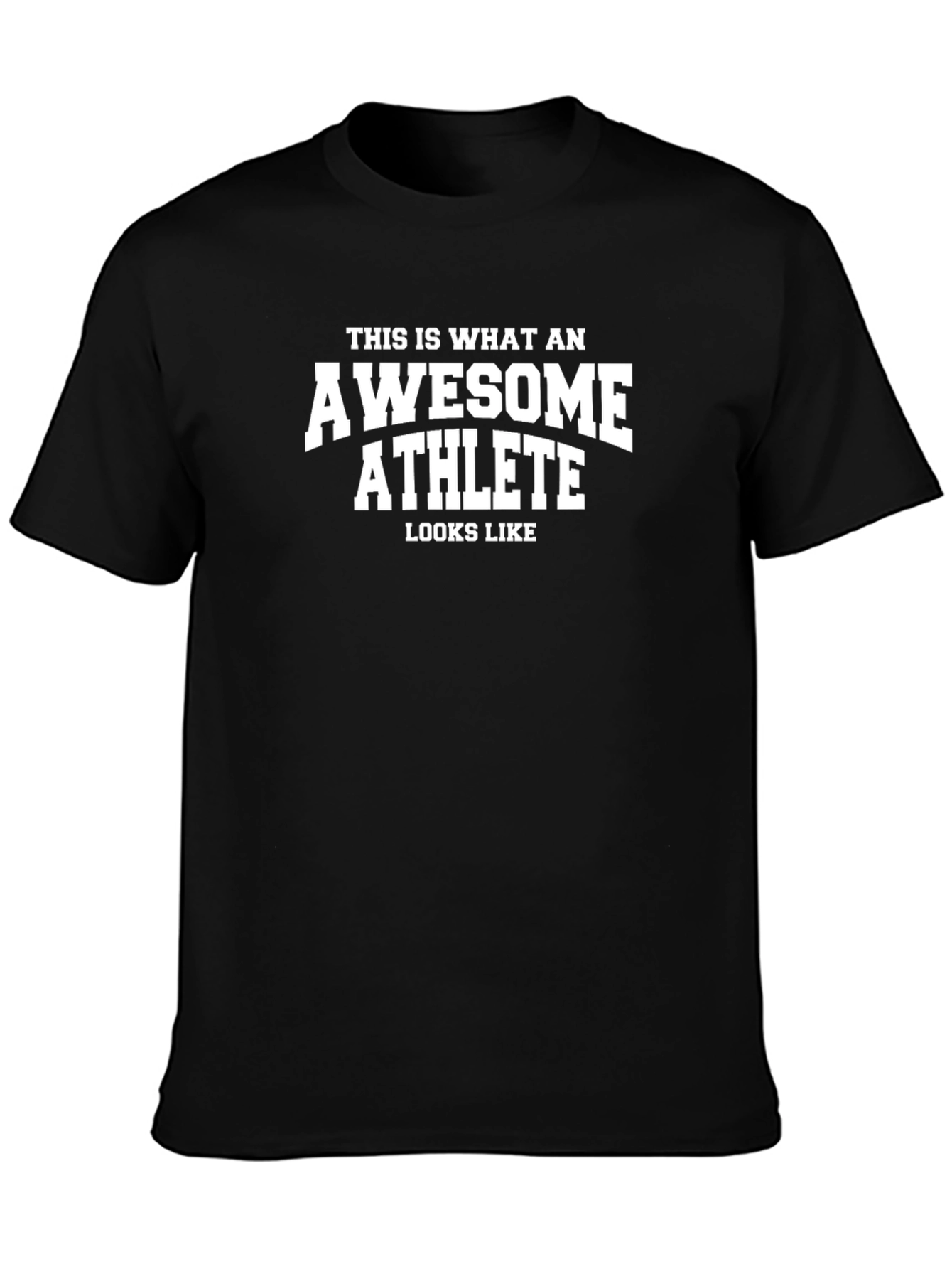 Awesome Athlete Graphic T-Shirt
