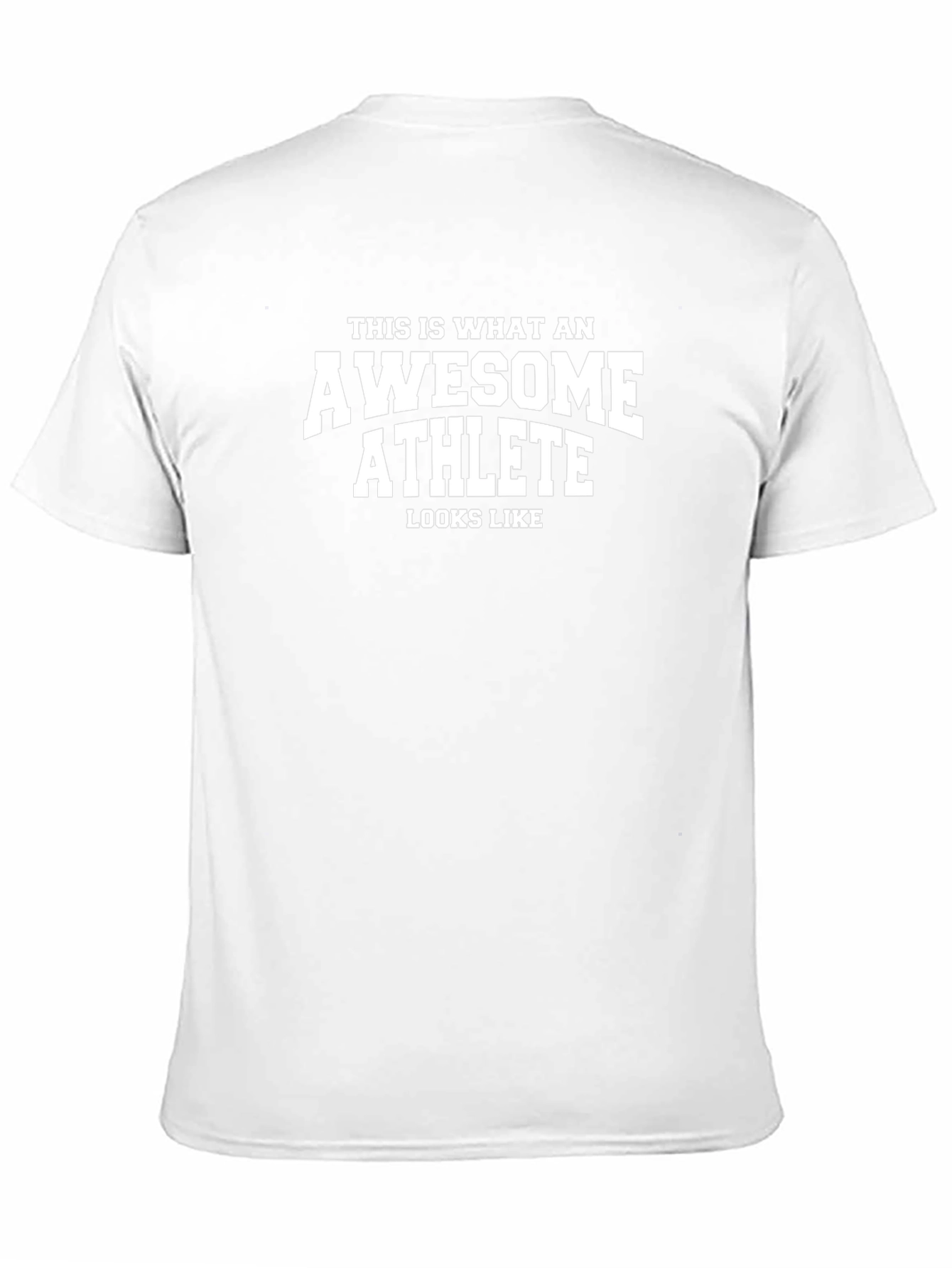 Awesome Athlete Graphic T-Shirt