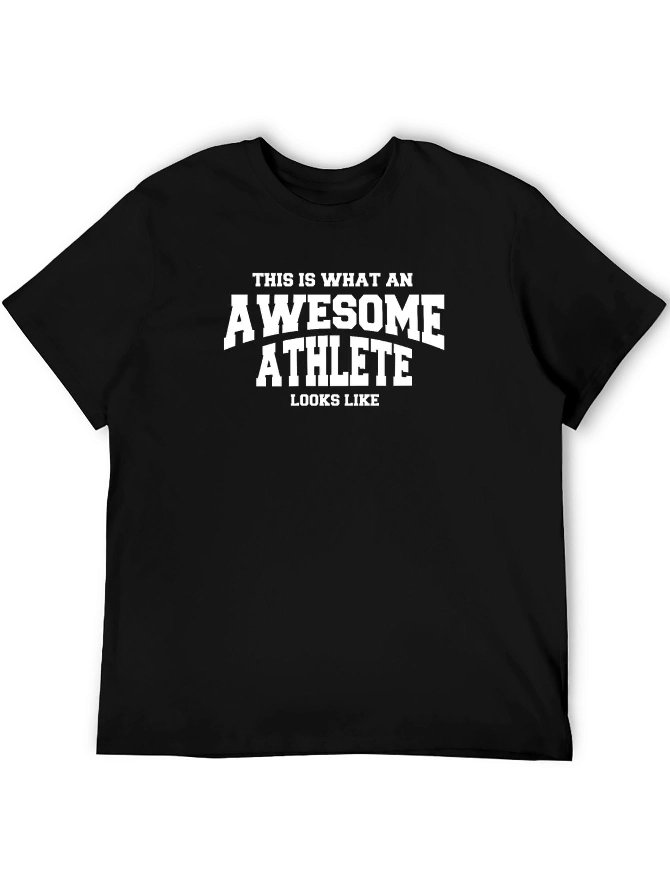Awesome Athlete Graphic T-Shirt