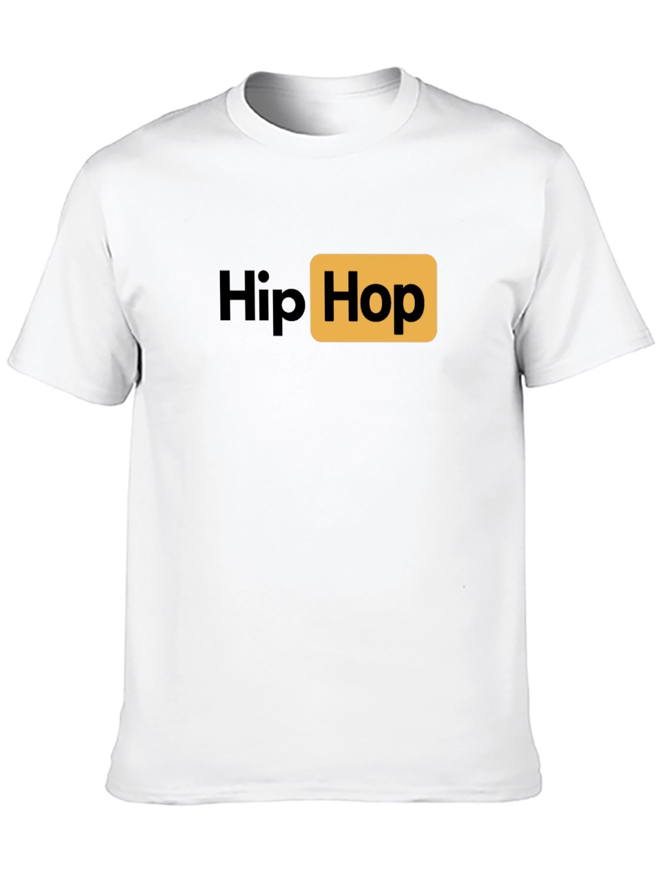 Hip Hop Logo T-Shirt - Casual Style
