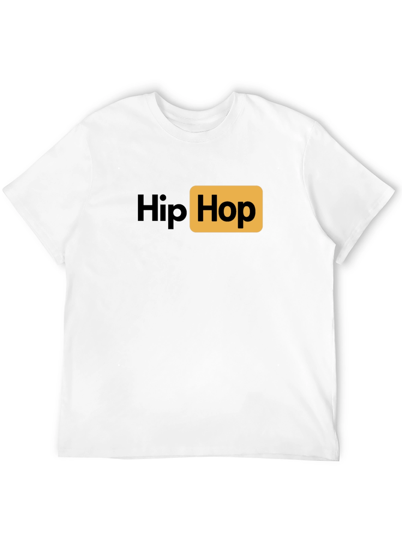 Hip Hop Logo T-Shirt - Casual Style