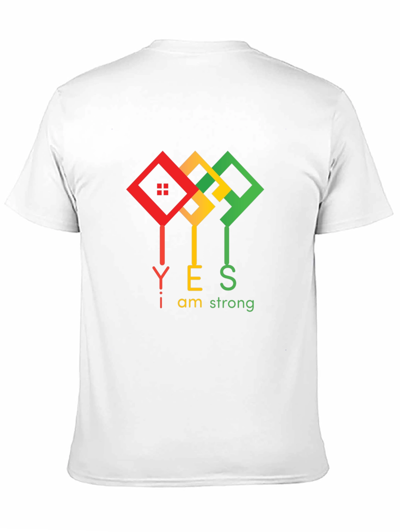 I am Strong Black T-Shirt