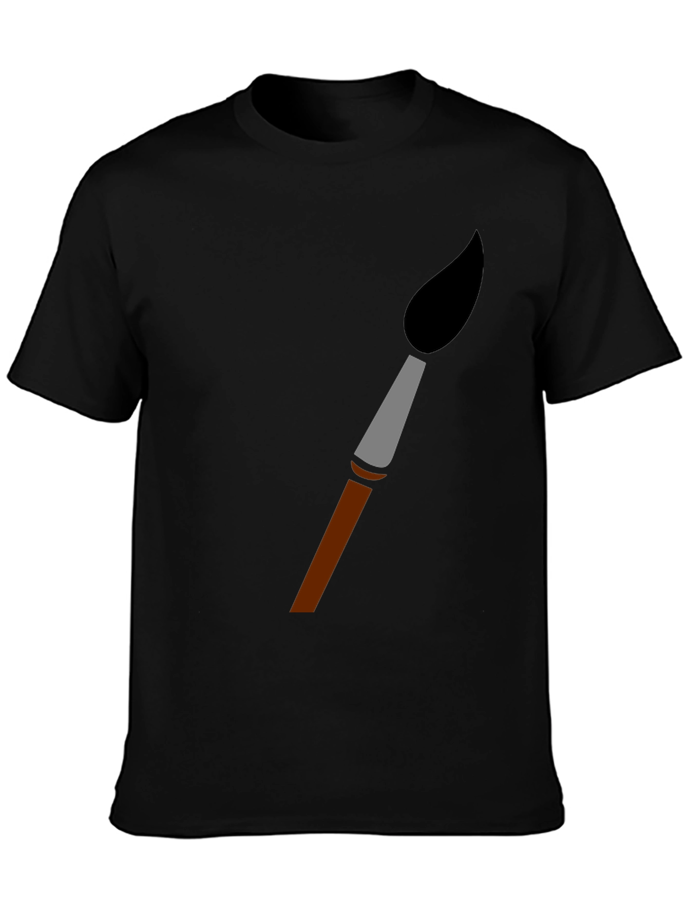 Brush Stroke Tee - Artistic Graphic T-Shirt