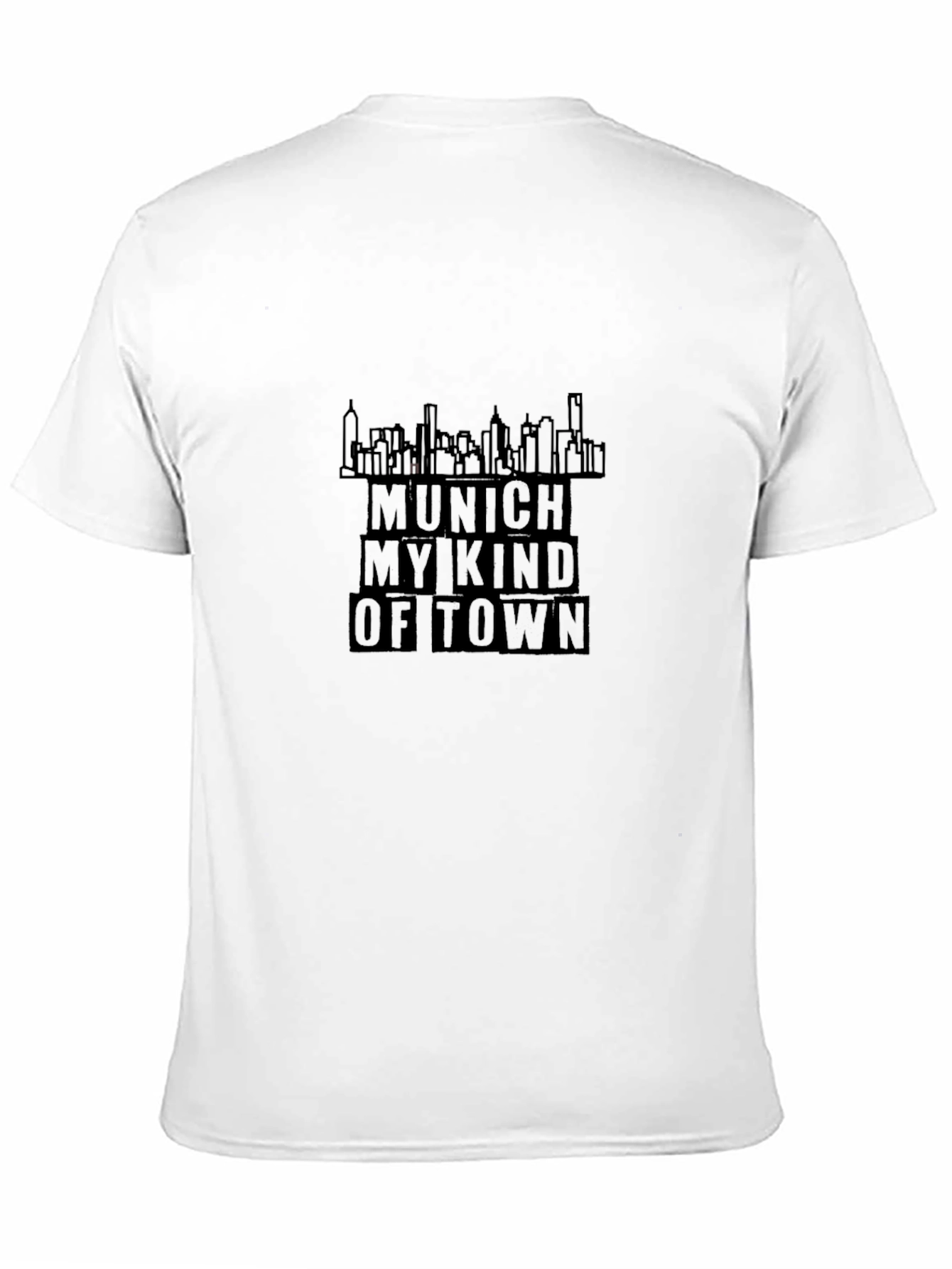 Munich My Kind of Town Black Graphic Tee