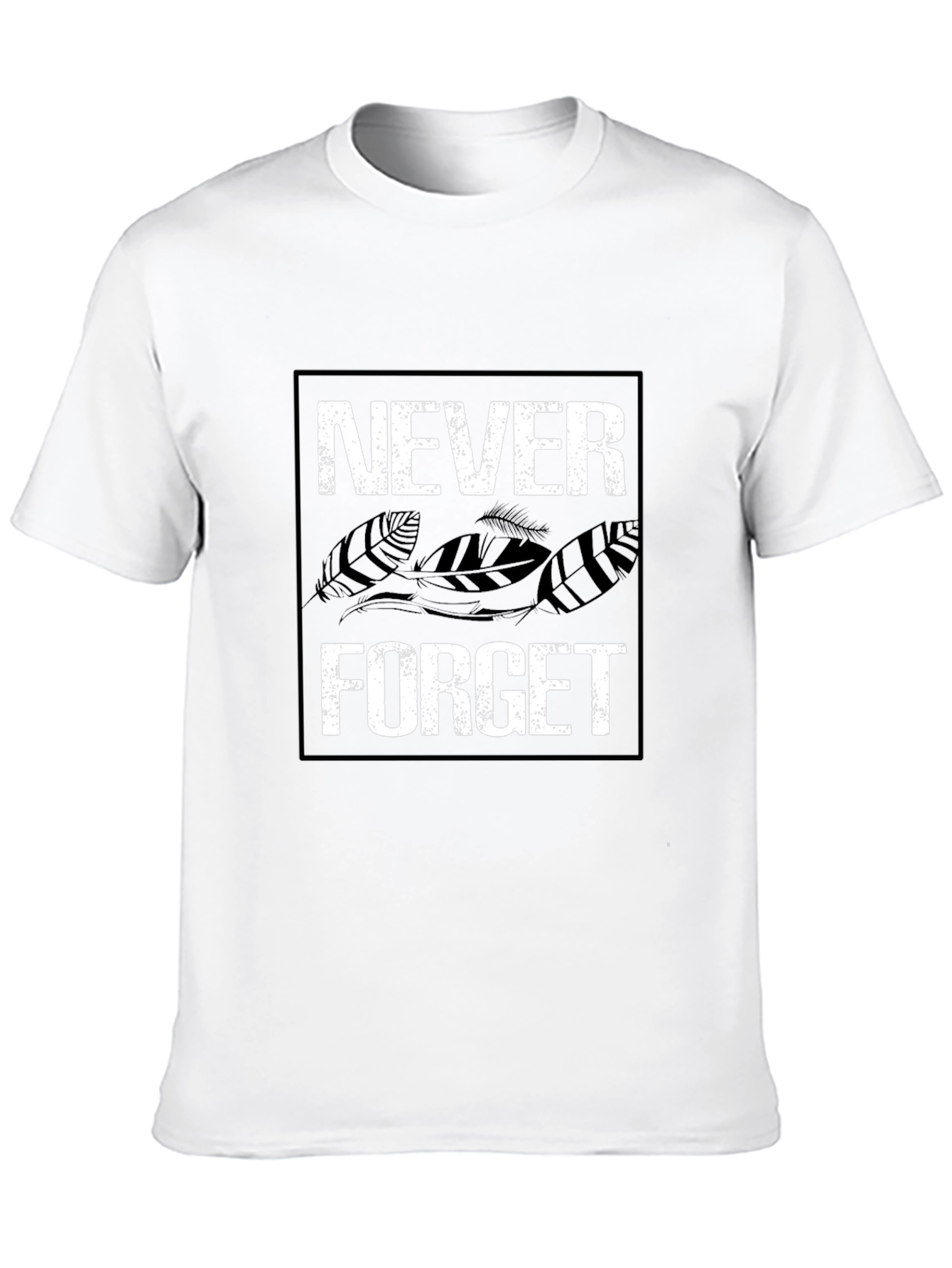 Never Forget Graphic Tee - Black T-Shirt