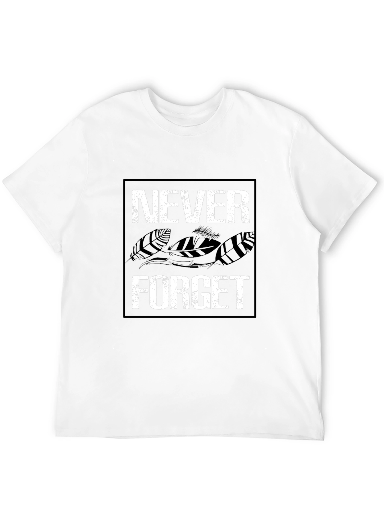 Never Forget Graphic Tee - Black T-Shirt