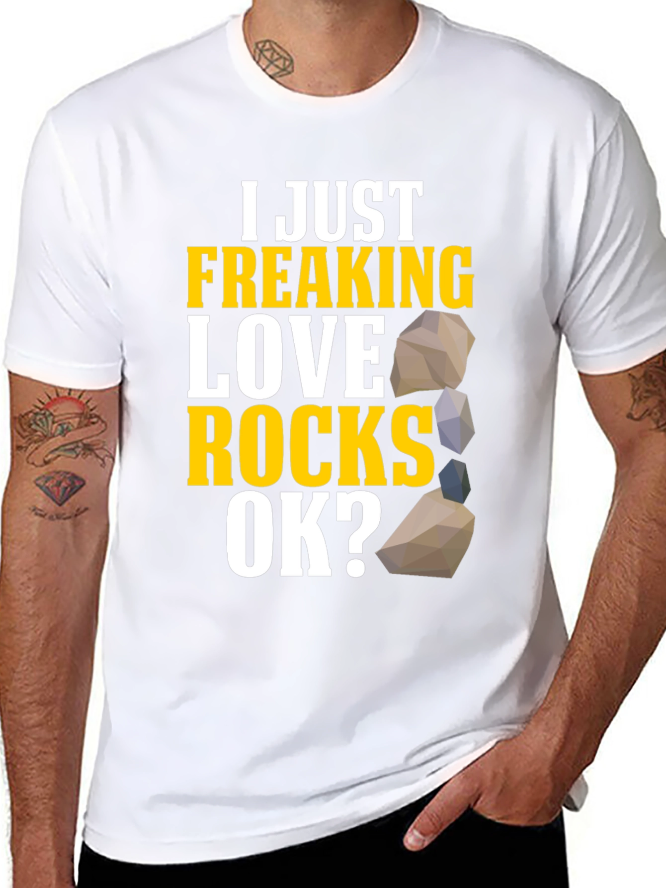 I Just Freaking Love Rocks T-Shirt