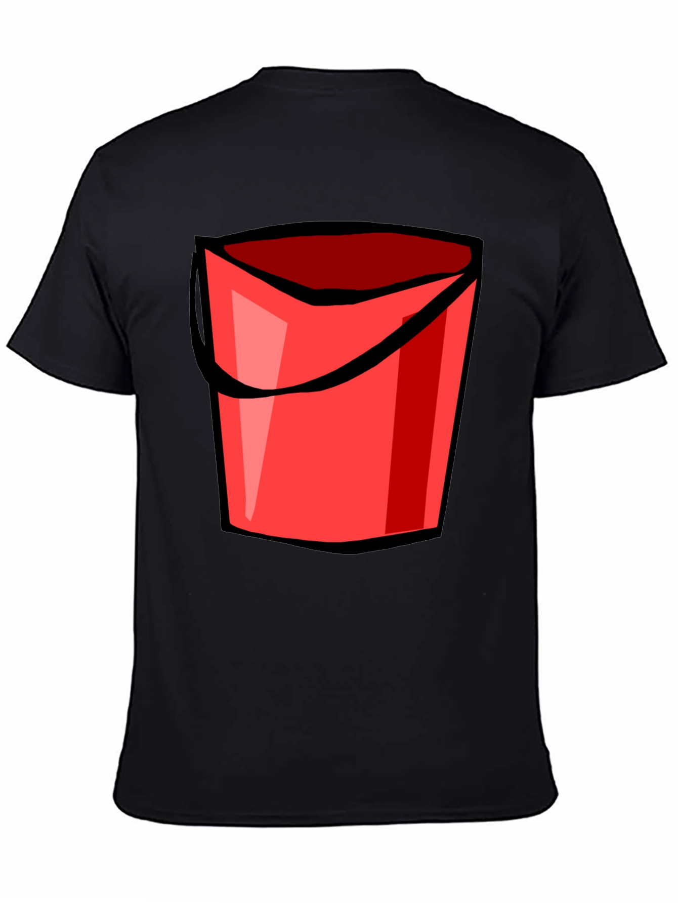 Bucket Graphic Black T-Shirt